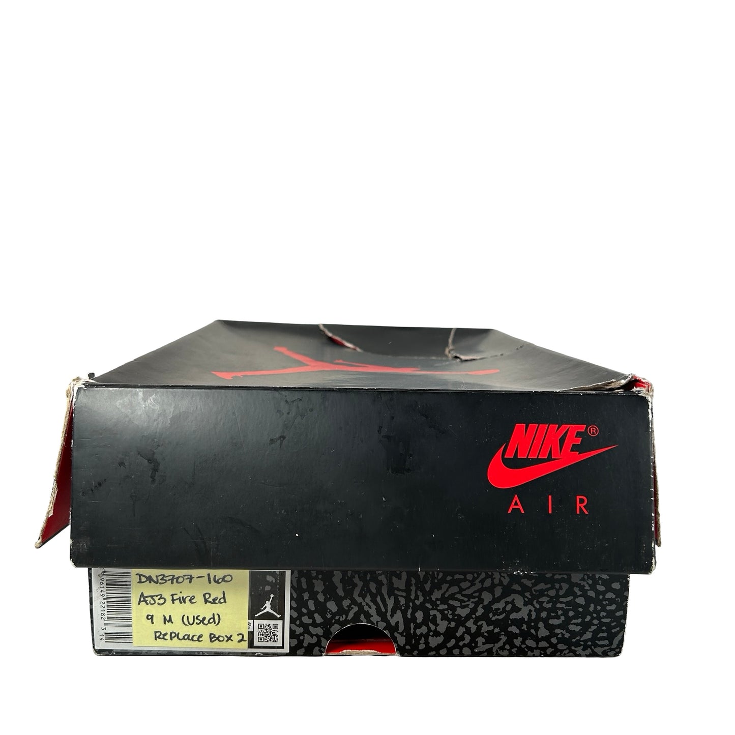 DN3707 160 Jordan 3 Retro Fire Red (2022) [USED] - 9 M (Used2) (Replace Box2)