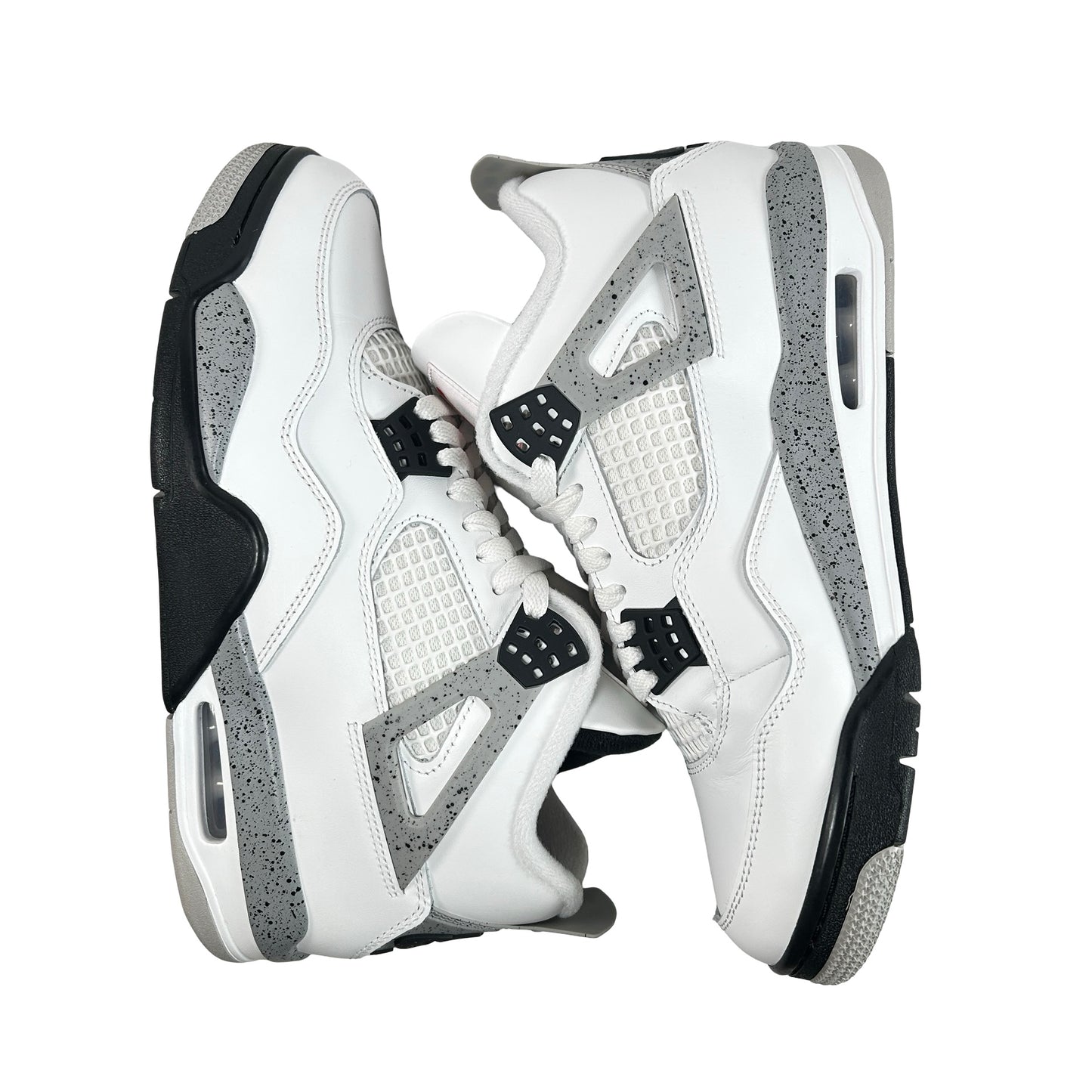 FV5029 100 Jordan 4 Retro White Cement (2025) [USED] - 9 M (Used5)