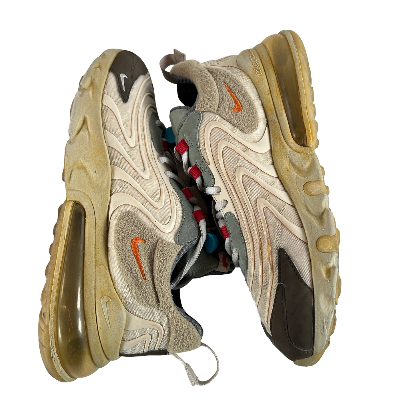 CT2864 200 Nike Air Max 270 React ENG Travis Scott Cactus Trails [USED] - 9 M (Used)