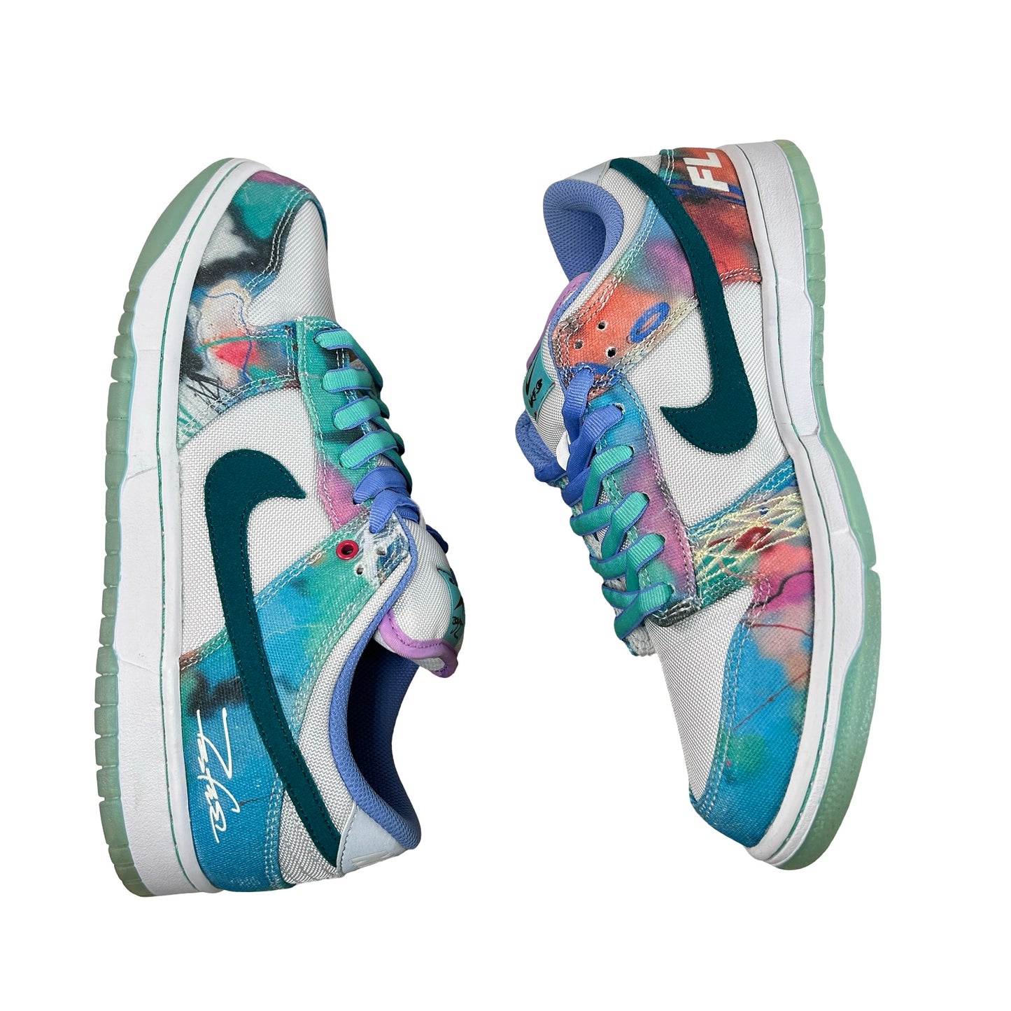 HF6061 400 Nike SB Dunk Low Futura Laboratories Bleached Aqua [USED] - 10 M (Used2)