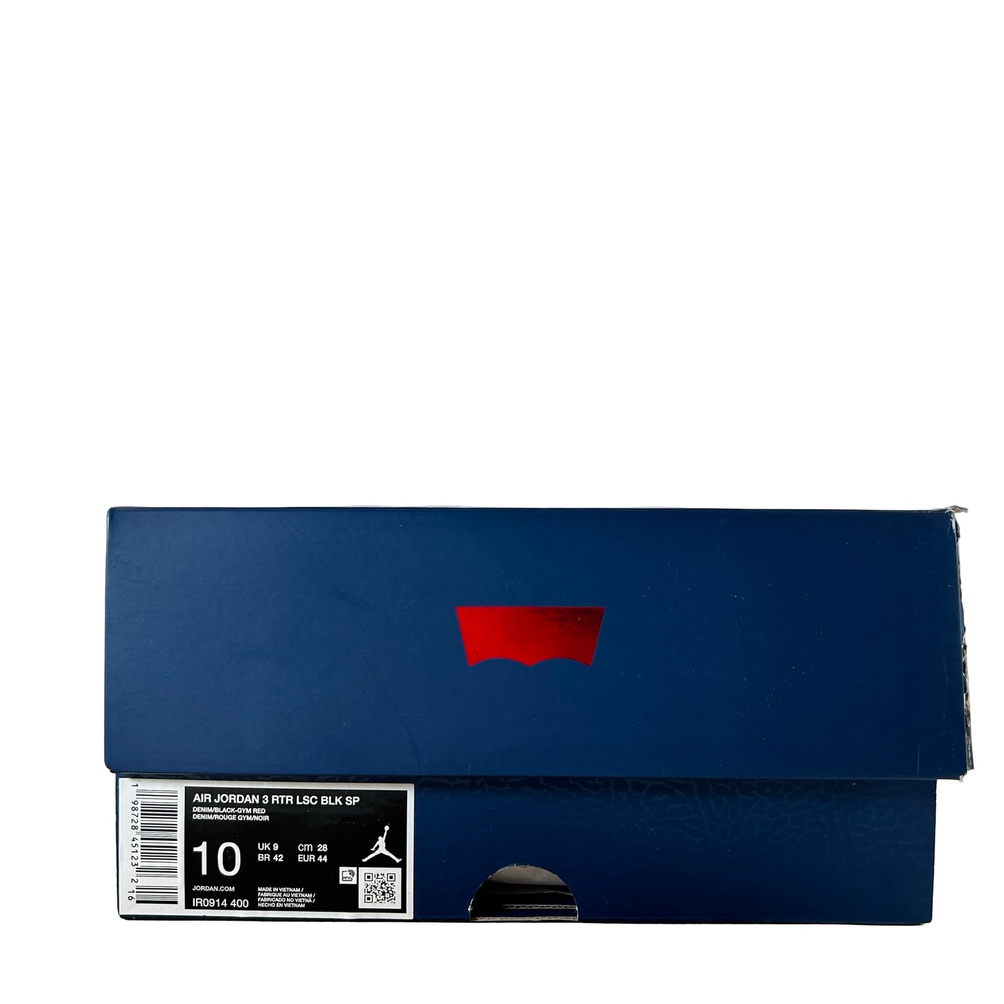 IR0914 400 Jordan 3 Retro Levi’s Black [USED] - 10 M (Used)