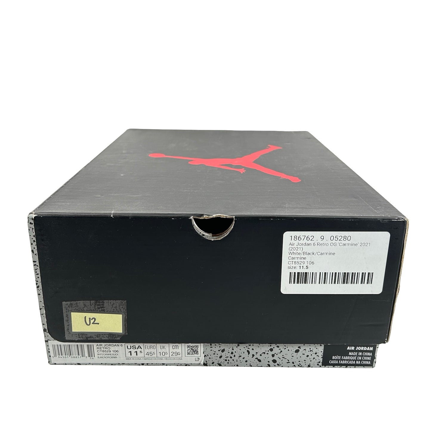 CT8529 106 Jordan 6 Retro Carmine [USED] - 11.5 M (Used2)