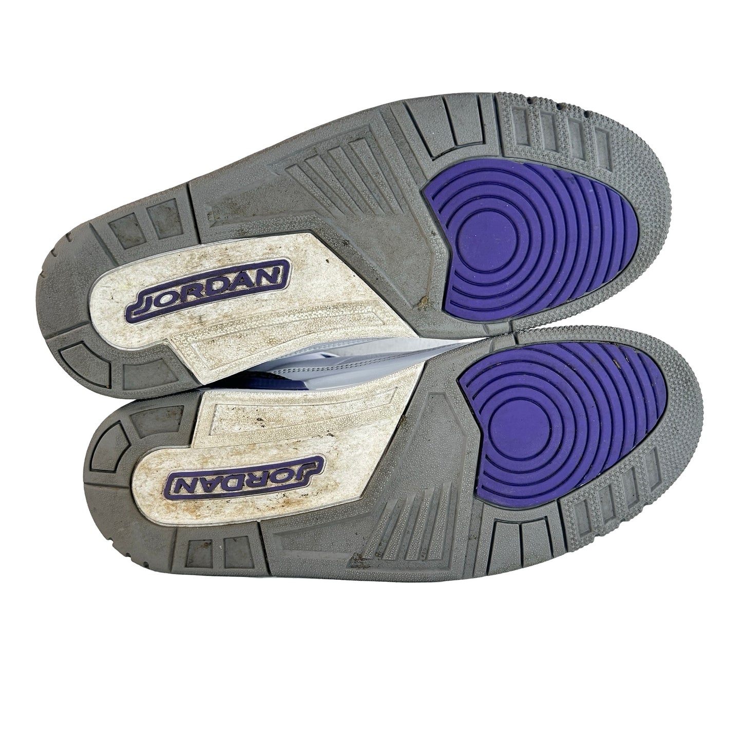 CT8532 105 Jordan 3 Retro Dark Iris [USED] - 10.5 M (Used)