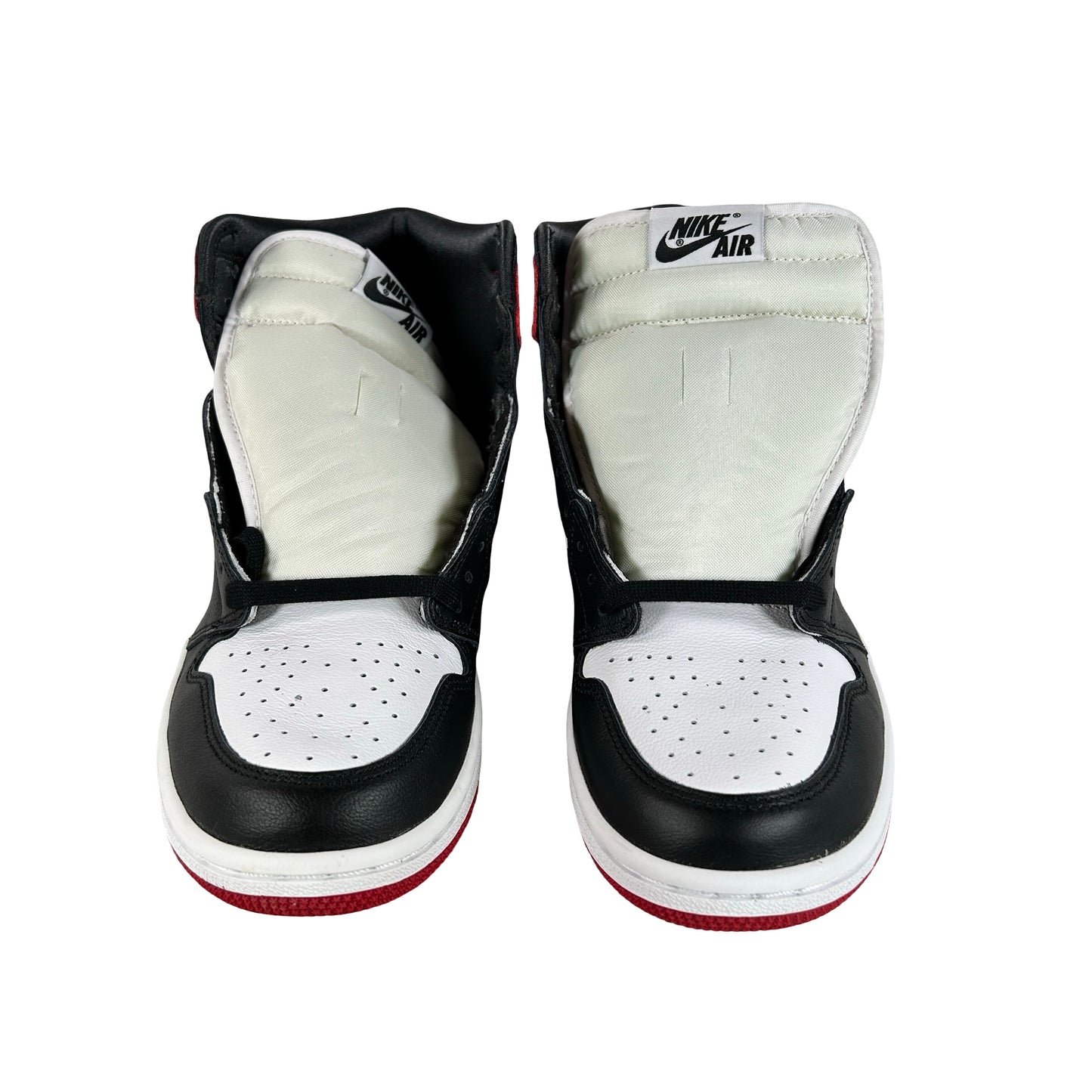 CD0461 016 AJ1 Satin Black Toe [CONDITIONAL] - 8 W (Yellowing2)