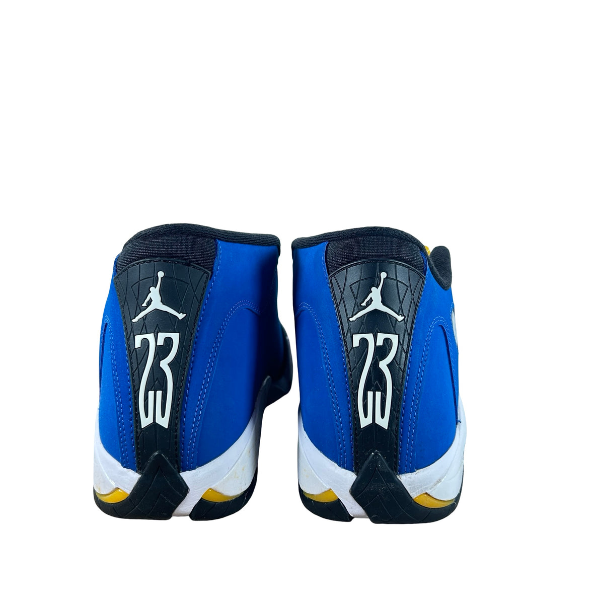 487471 407 Jordan 14 Retro Laney [USED] - 9 M (Used2) (No Insoles)