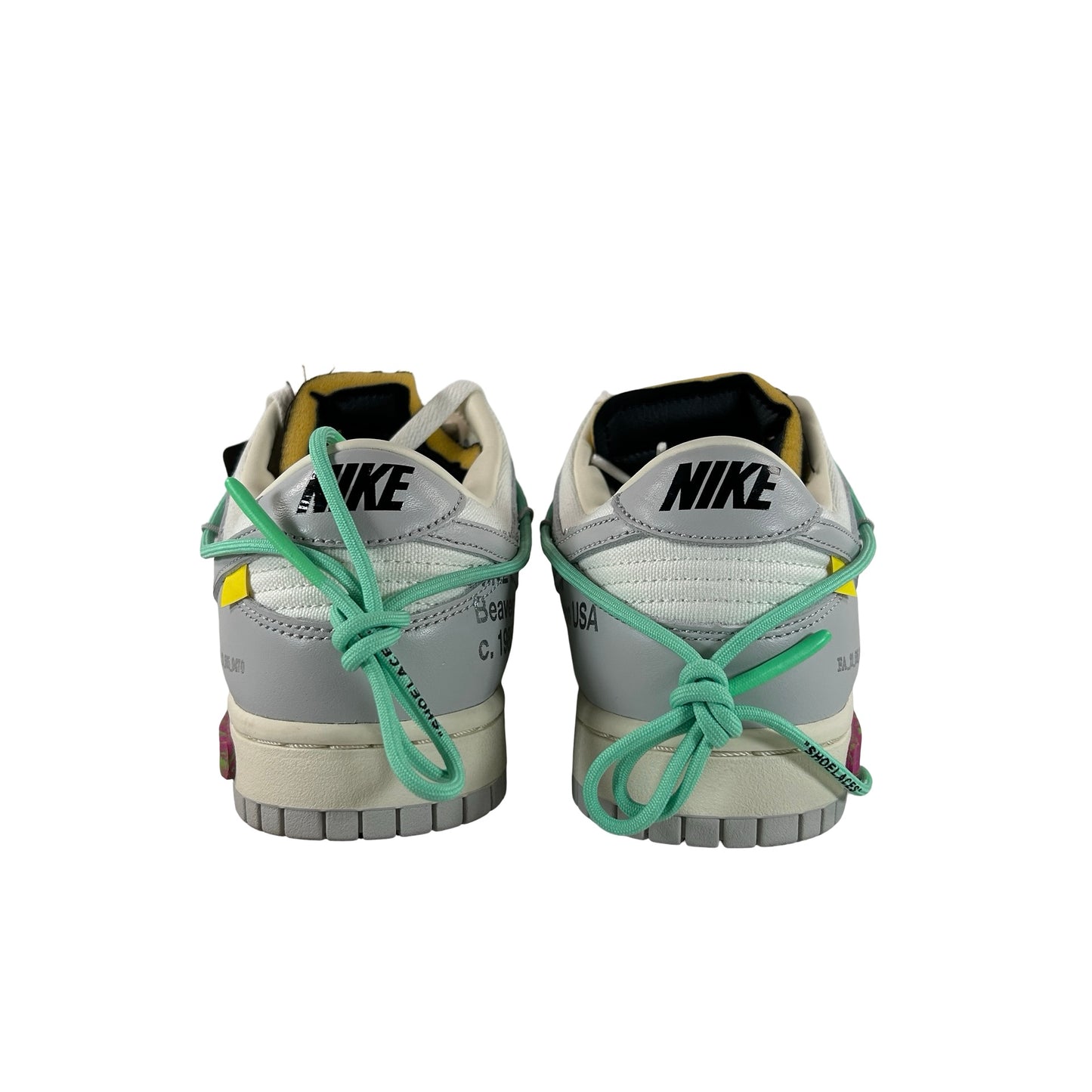 DM1602 114 Nike Dunk Low Off-White Lot 4 [USED] - 9 M (Used)