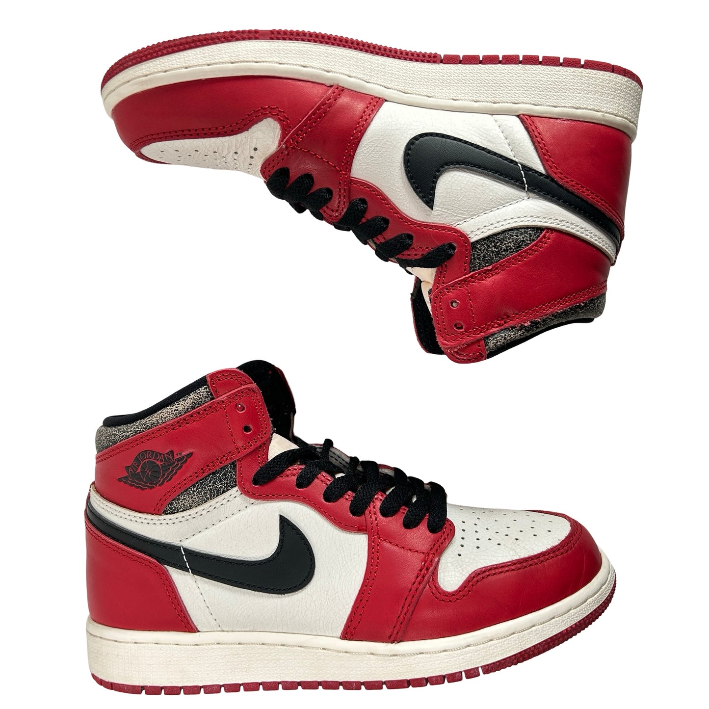 FD1437 612 Jordan 1 Retro High OG Chicago Lost and Found (GS) [USED] - 4.5 Y (Used2)