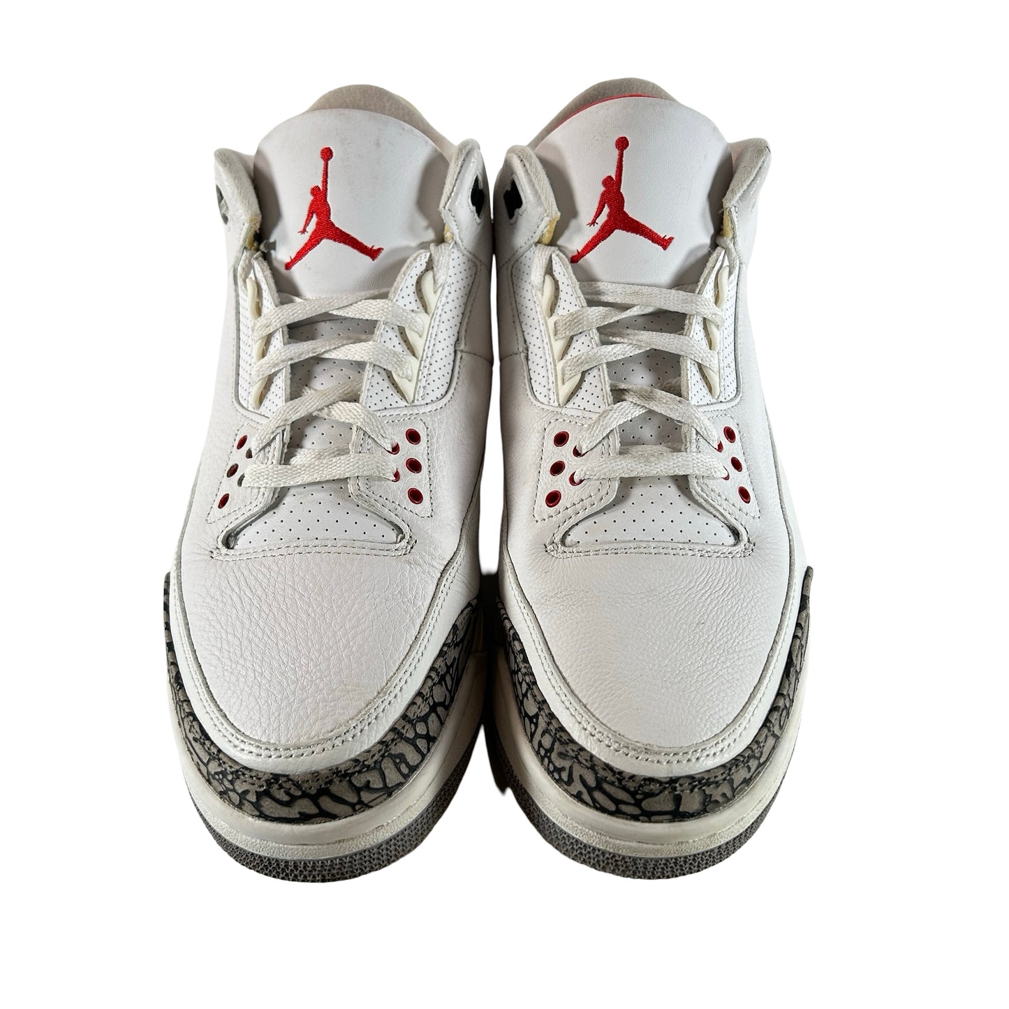 DN3707 100 Jordan 3 Retro White Cement Reimagined [USED] - 12 M (Used) (No Box3)