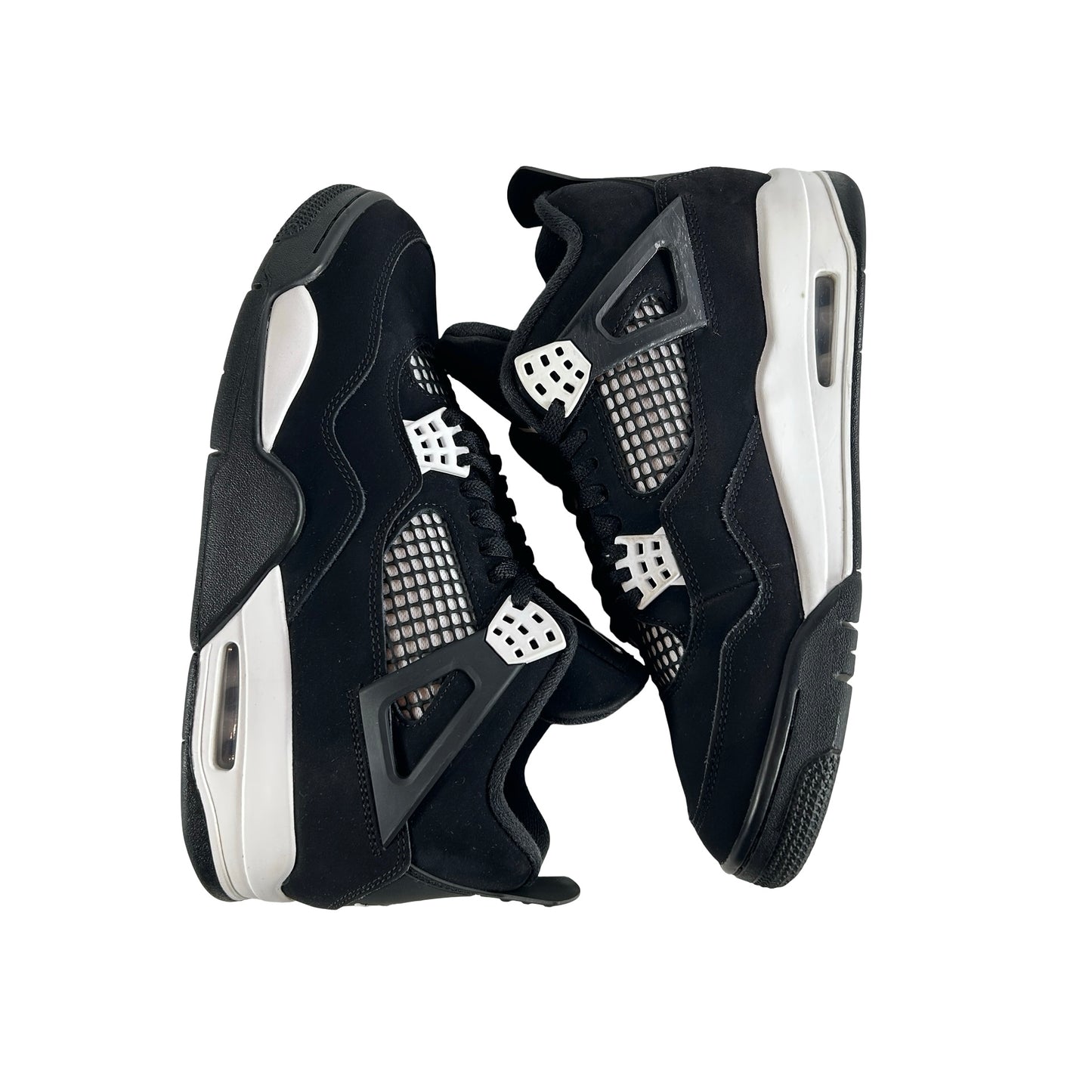 FQ8138 001 Jordan 4 Retro White Thunder [USED] - 9 M (Used4)