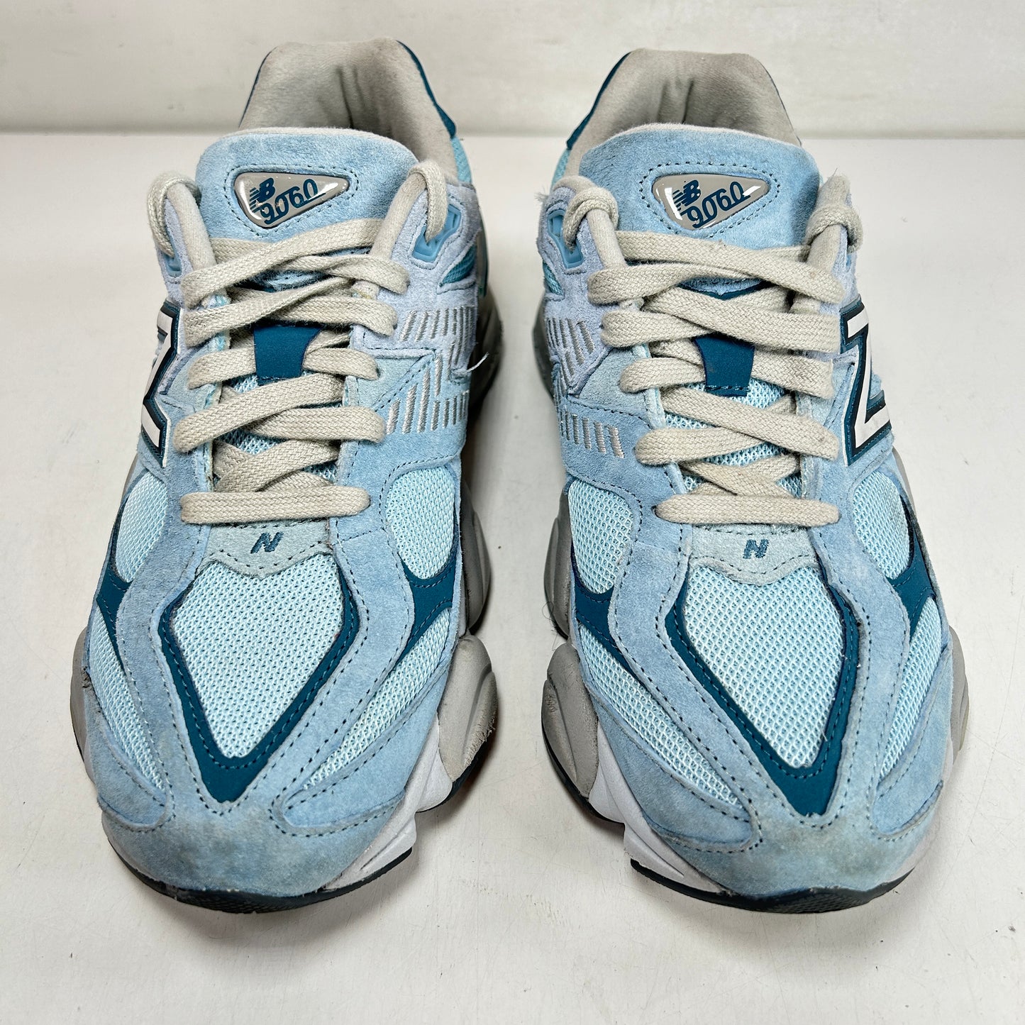 U9060EED New Balance 9060 Chrome Blue [USED] - 6.5 M (Used) (No Box)