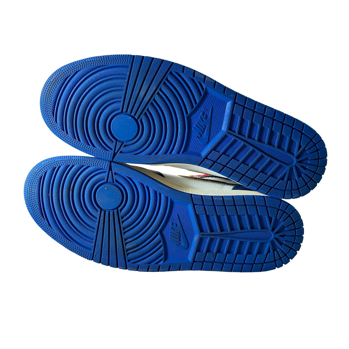 IO7847 002 Jordan 1 Retro High OG SP Fragment x Union LA Varsity Red Sport Royal [USED] - 12 M (Used3)