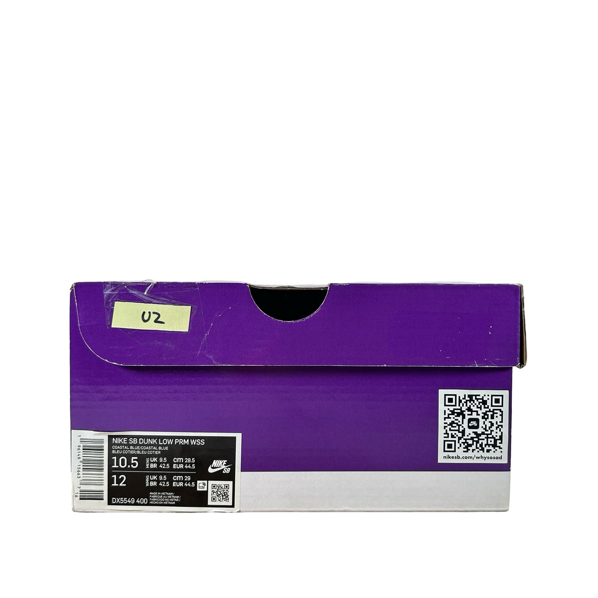 DX5549 400 Nike SB Dunk Low Pro Why So Sad? [USED] - 10.5 M (Used2)