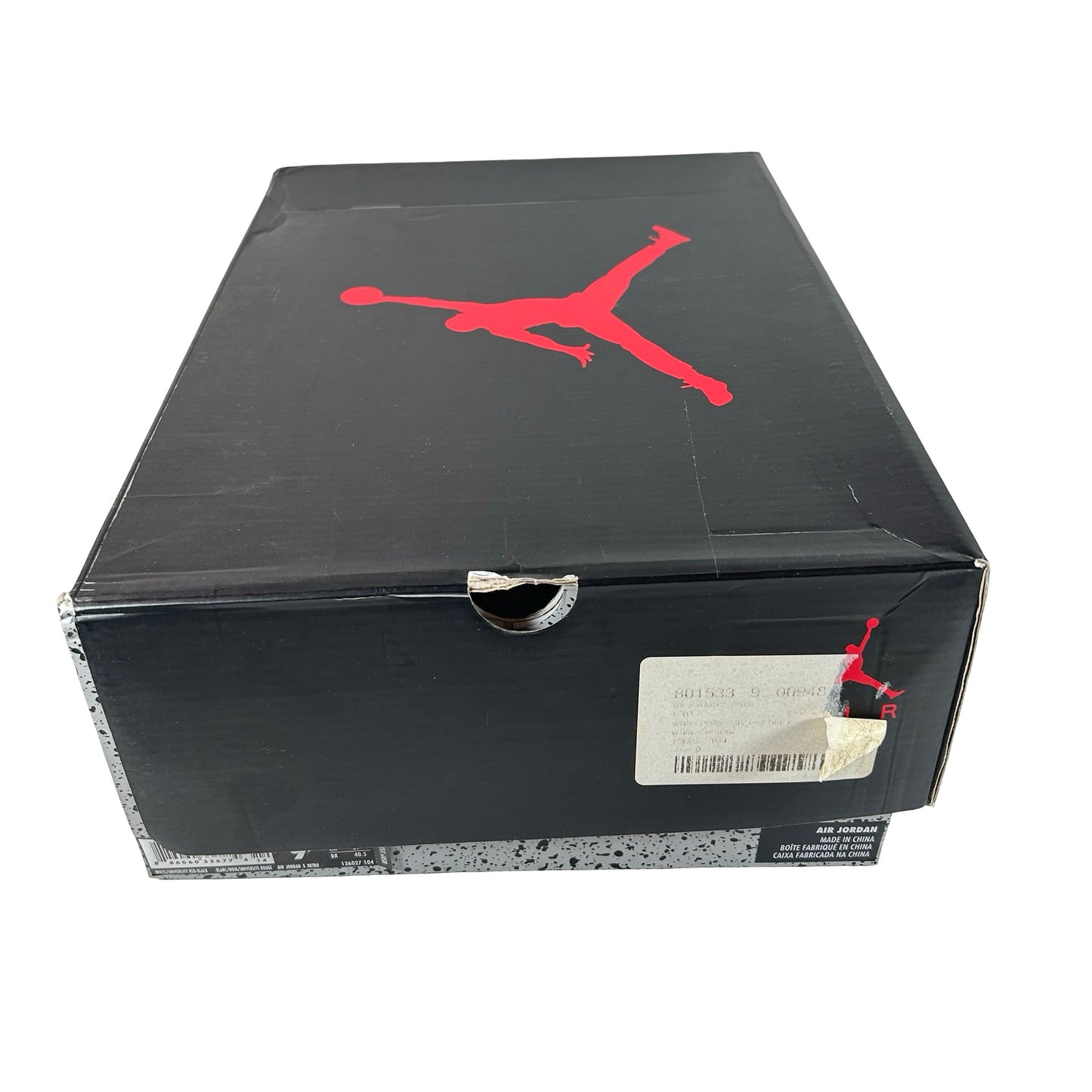 136027 104 Jordan 5 Retro White Cement [USED] - 9 M (Used)