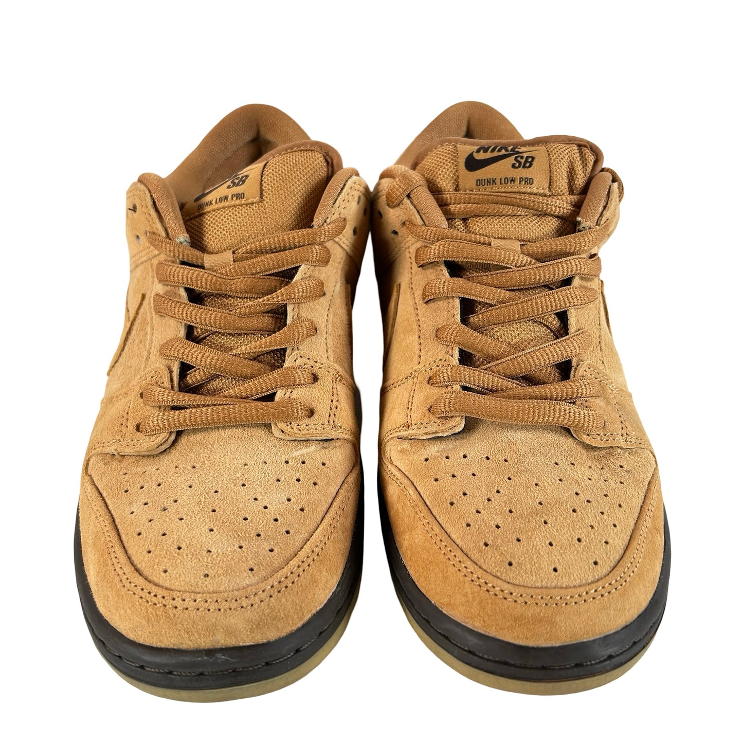BQ6817 204 Nike SB Dunk Low Wheat (2021/2023) [USED] - 9 M (Used)