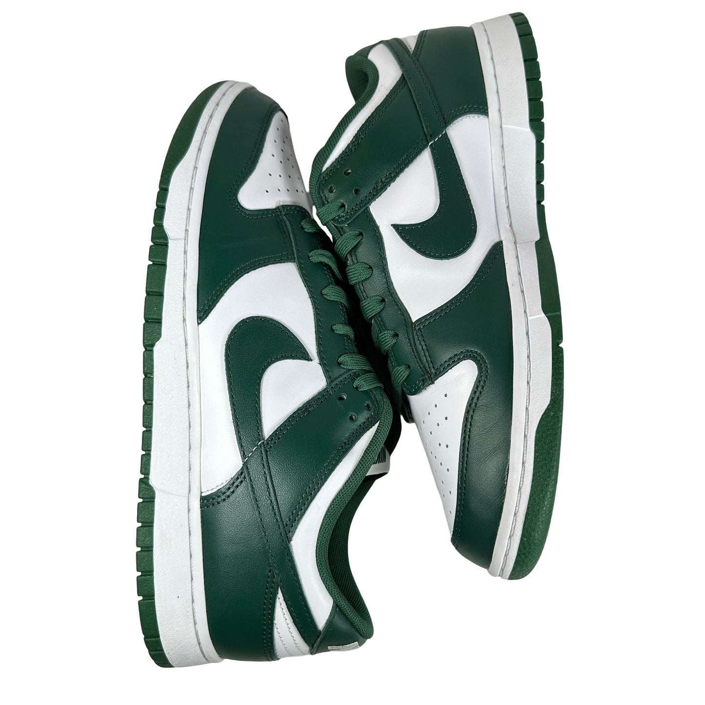 DD1391 101 Nike Dunk Low Michigan State [USED] - 10.5 M (Used)