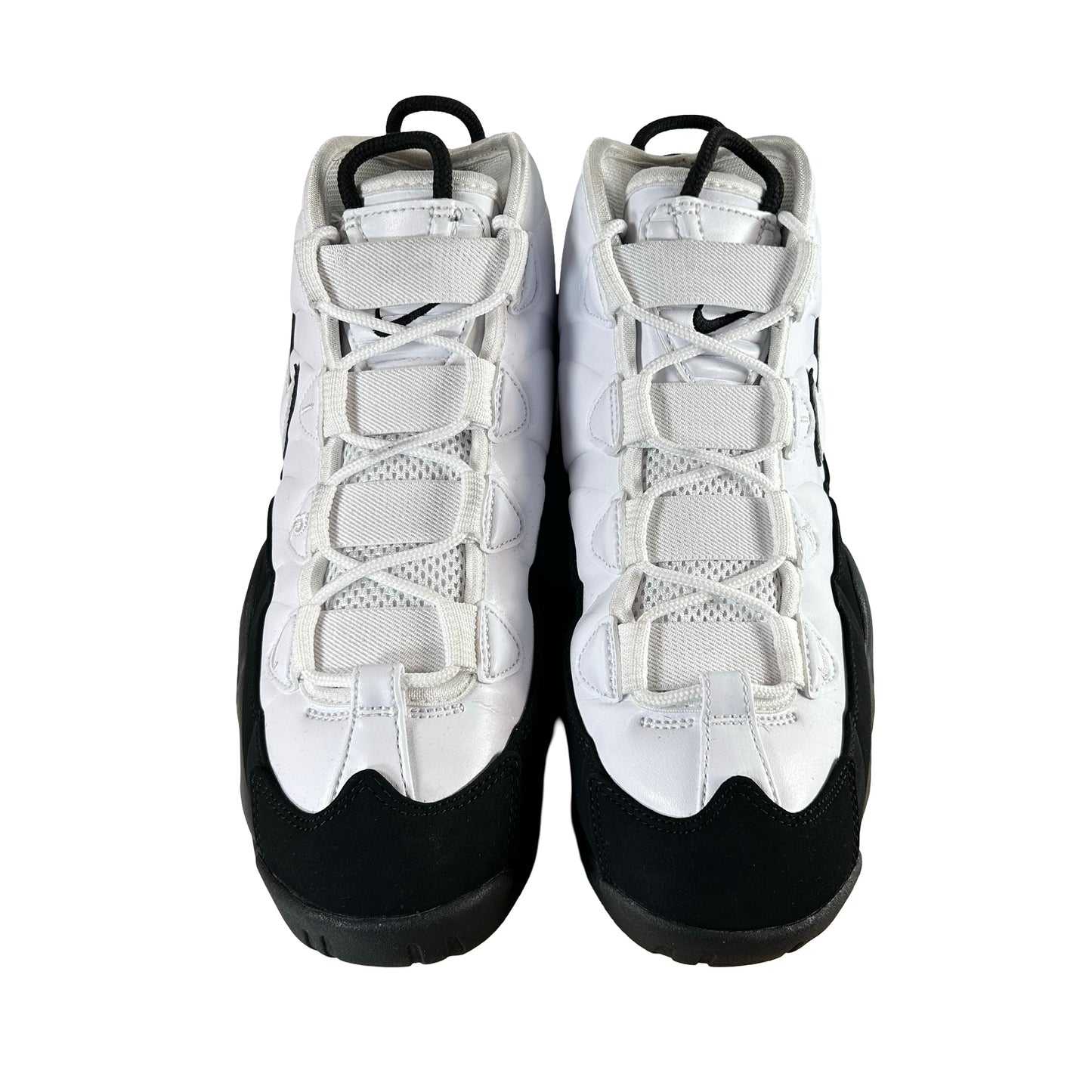 311090 100 Nike Air Max Uptempo 95 White Black Teal [USED] - 8.5 M (Used)