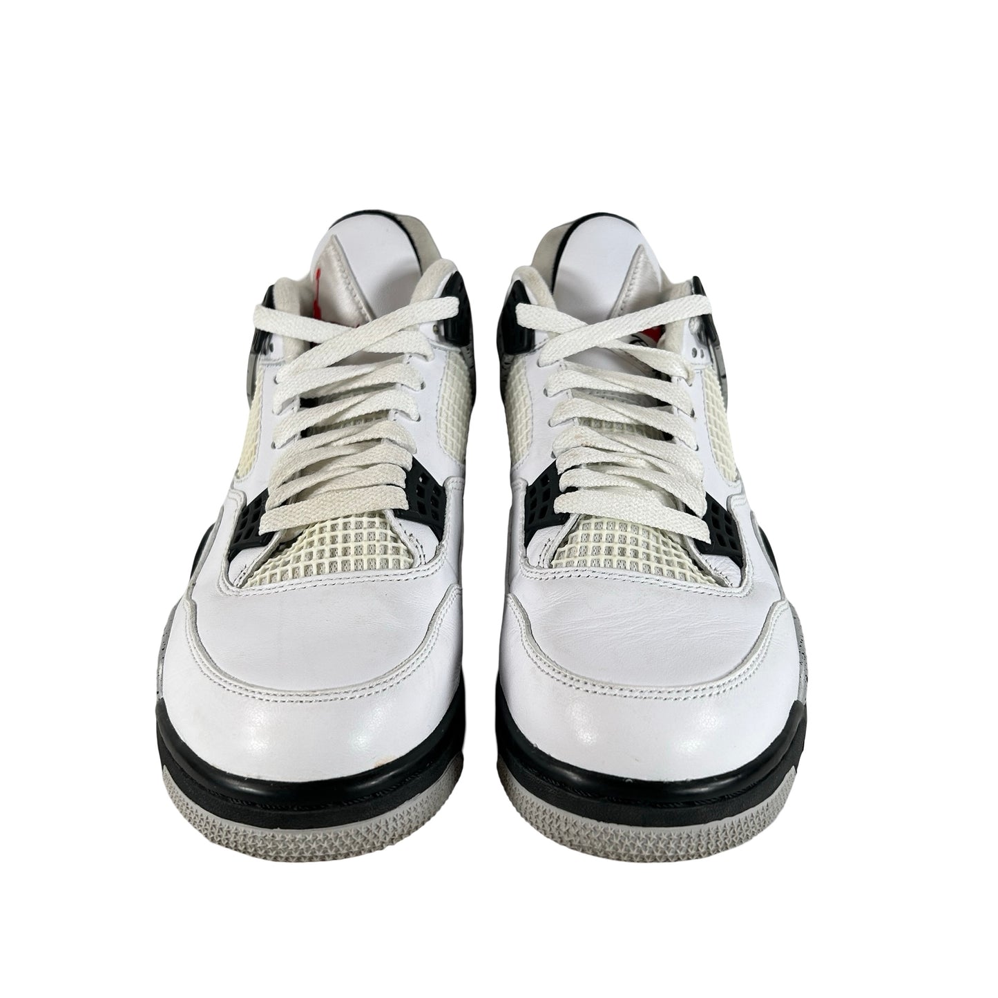 840606 192 Jordan 4 White Cement [USED] - 9.5 M (Used4)