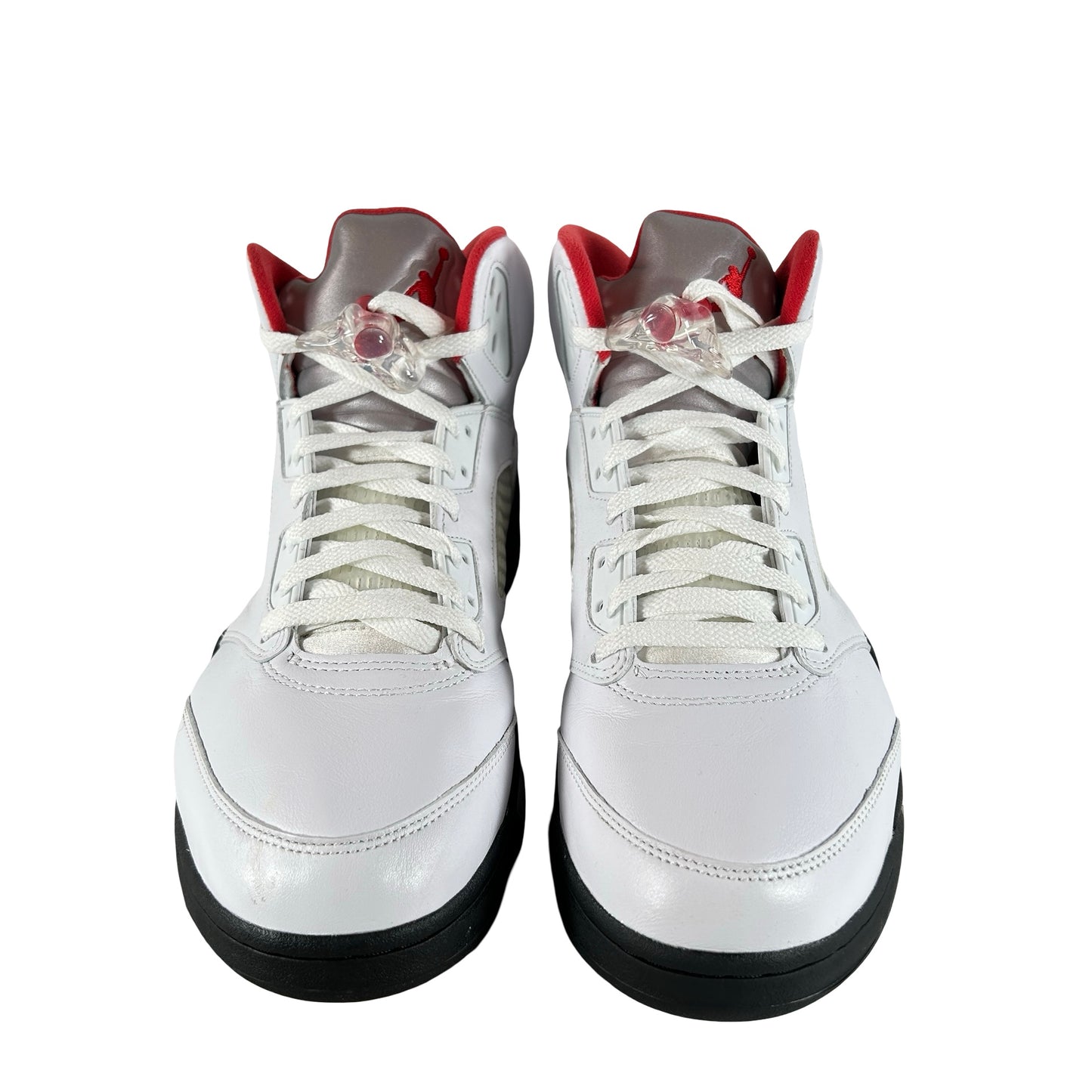 DA1911 102 Jordan 5 Retro Fire Red Silver Tongue (2020) [USED] - 11.5 M (Used2)