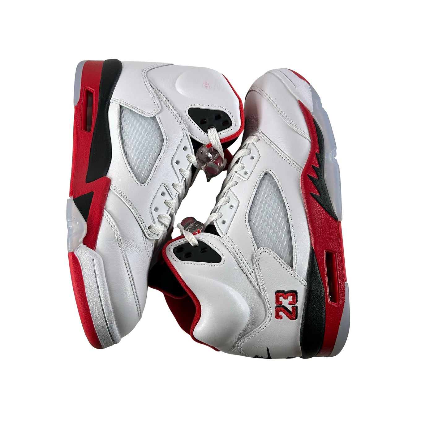 HQ7978 101 Jordan 5 Retro Fire Red Black Tongue (2025) [USED] - 8.5 M (VNDS)