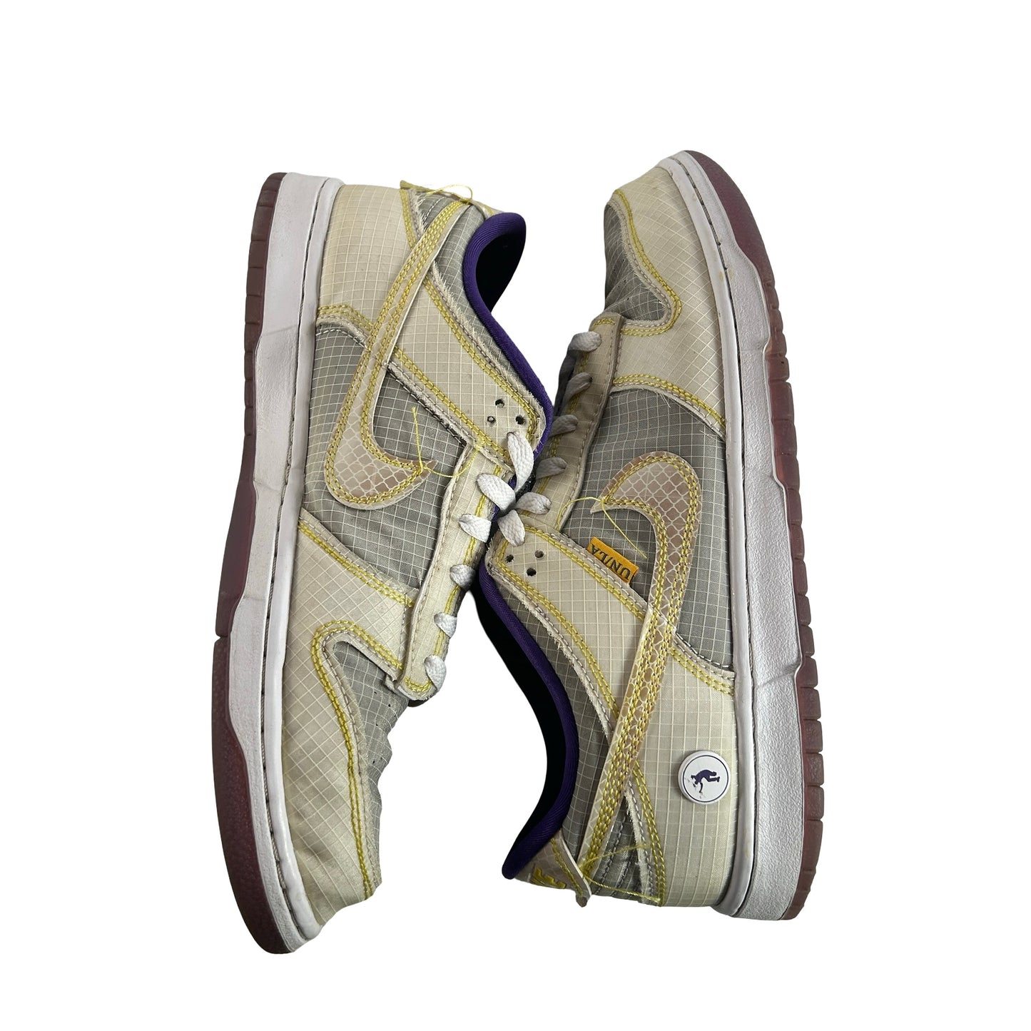 DJ9649 500 Nike Dunk Low Union Passport Pack Court Purple [USED] - 9.5 M (Used)