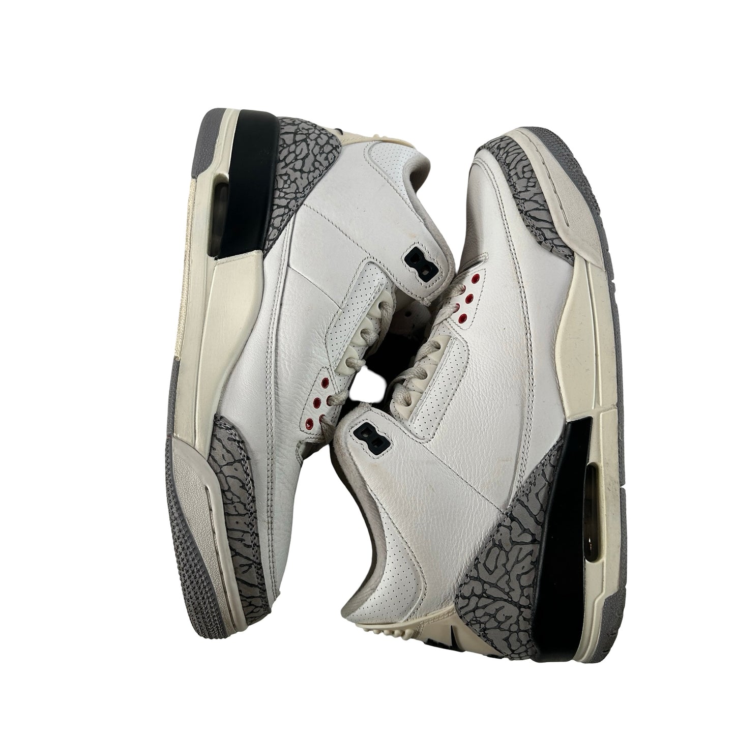 DN3707 100 Jordan 3 Retro White Cement Reimagined [USED] - 9 M (Used23)