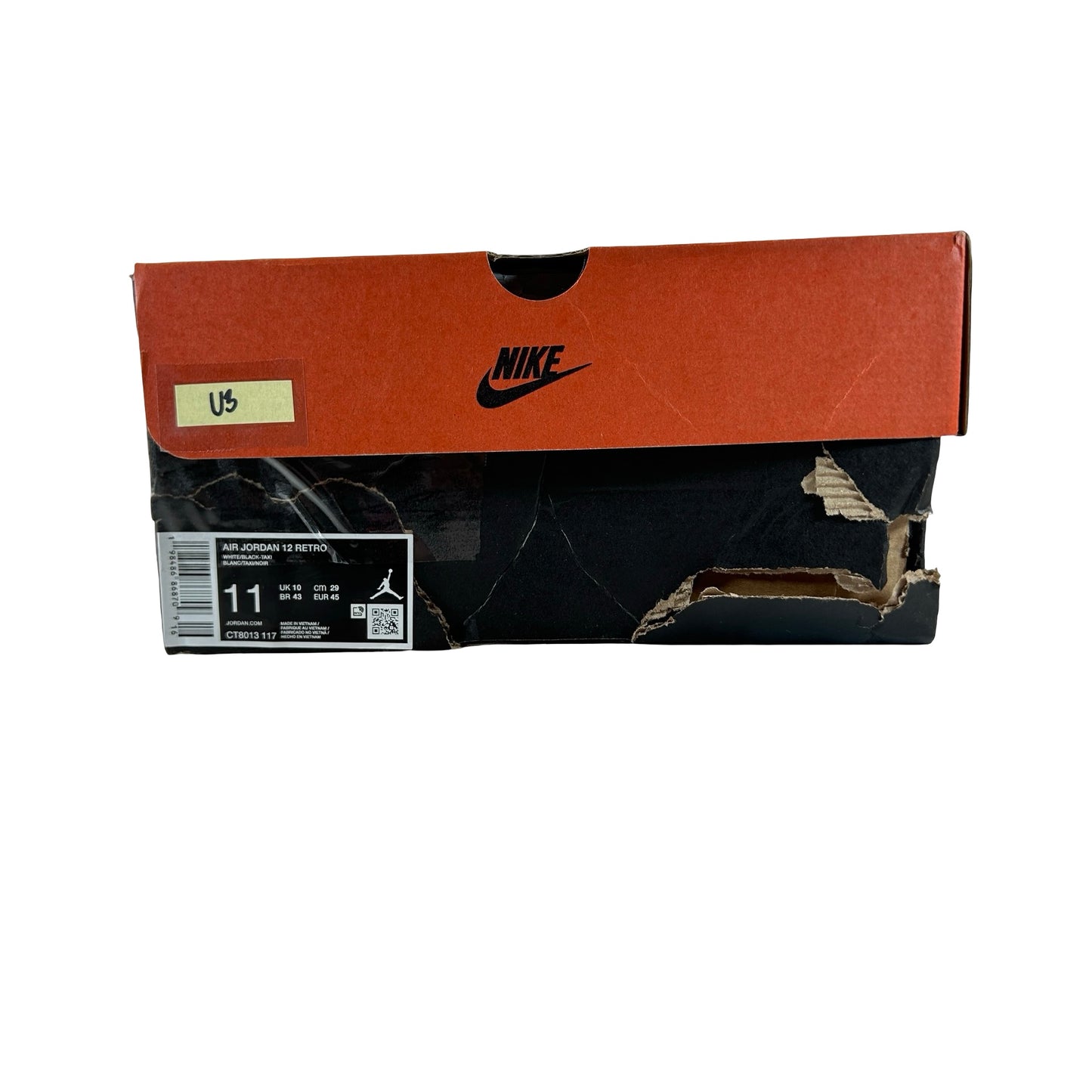 CT8013 117 Jordan 12 Retro Taxi (2025) [USED] - 11 M (Used3)