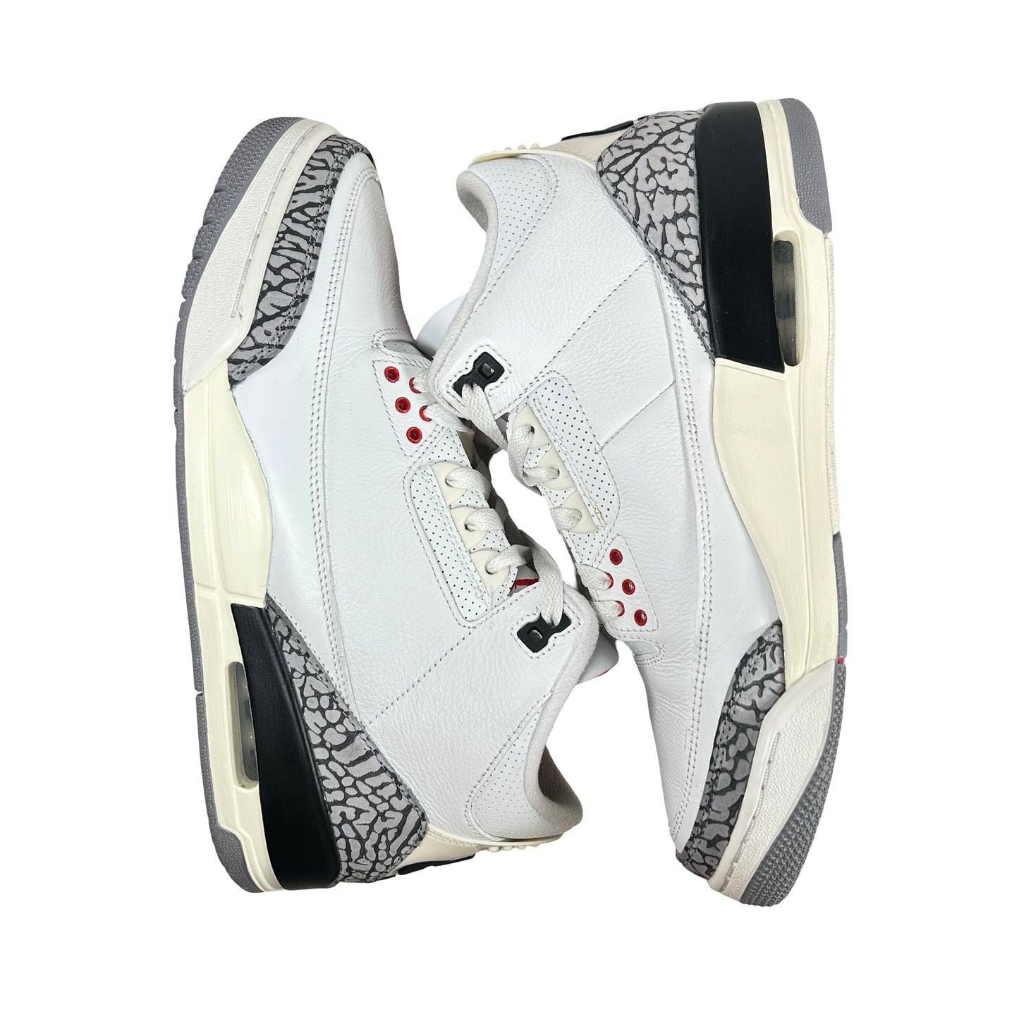 DN3707 100 Jordan 3 Retro White Cement Reimagined [USED] - 9.5 M (VNDS)