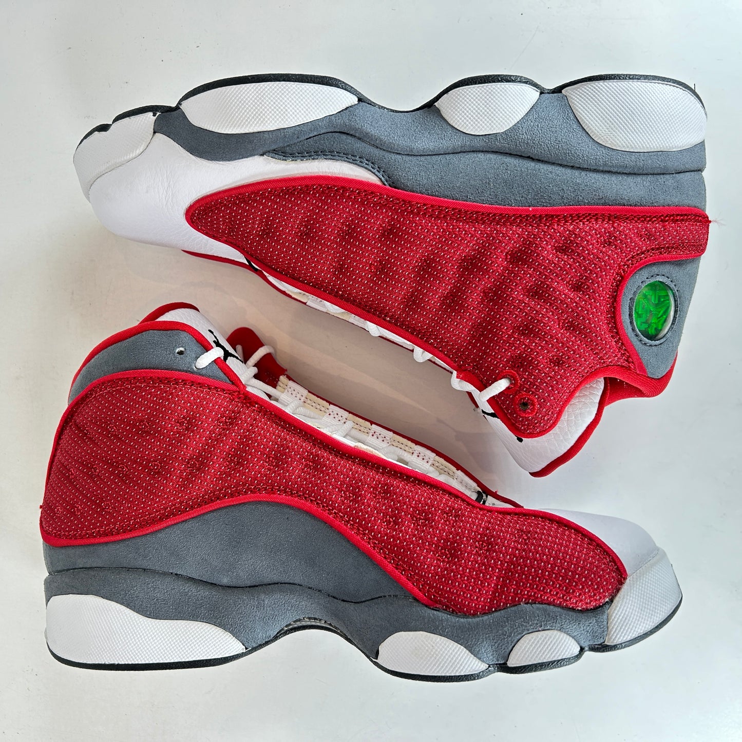 884129 600 Jordan 13 Retro Gym Red Flint Grey (GS) [USED] - 7 Y (VNDS) (No Box)