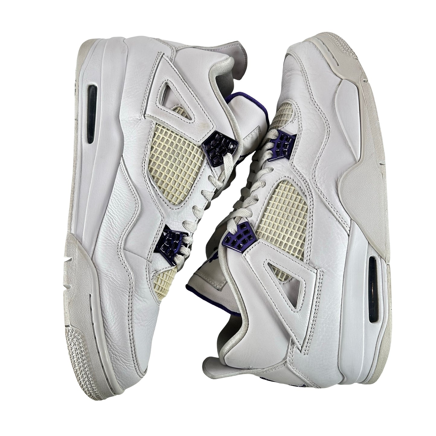 CT8527 115 Jordan 4 Retro Metallic Purple [USED] - 12 M (Used)