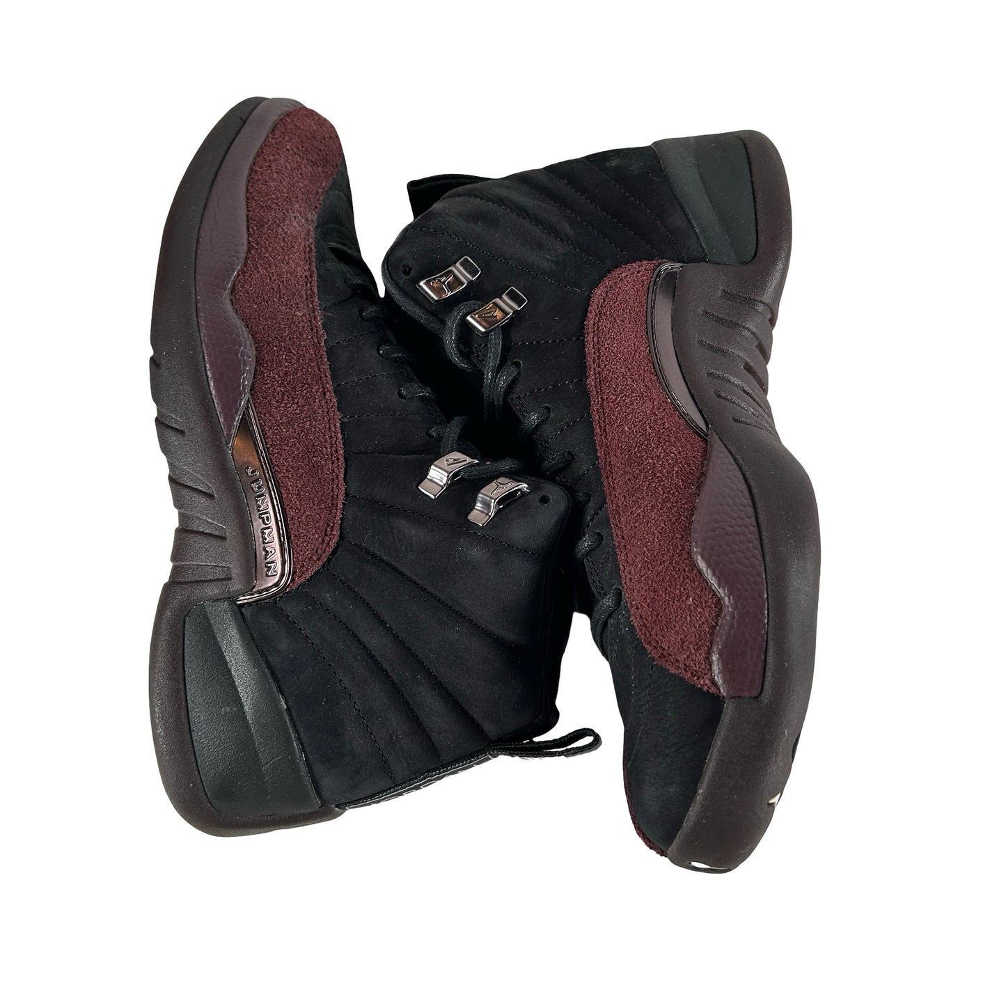 DV6989 001 Jordan 12 Retro SP A Ma Maniére Black (Women's) [USED] - 9 W (Used)