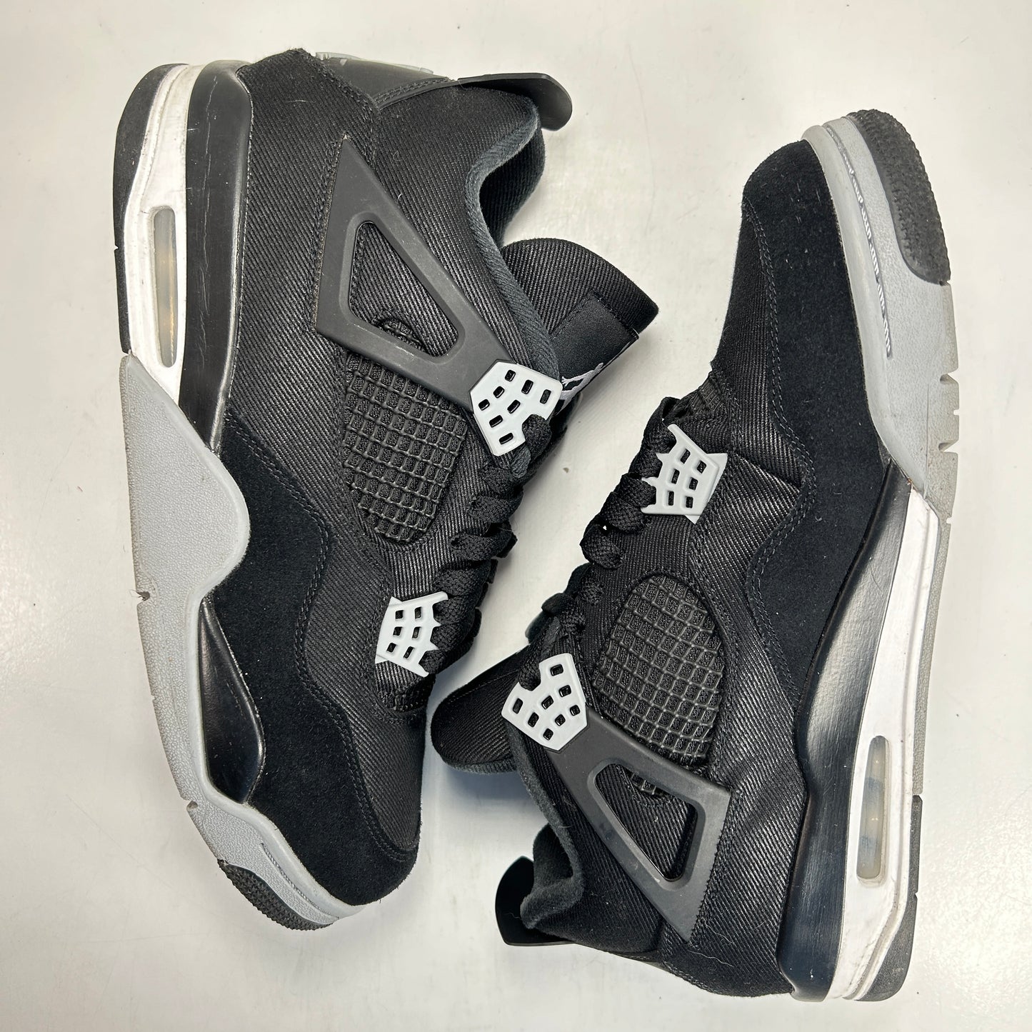 DH7138 006 Jordan 4 Retro SE Black Canvas [USED] - 10 M (Used4)