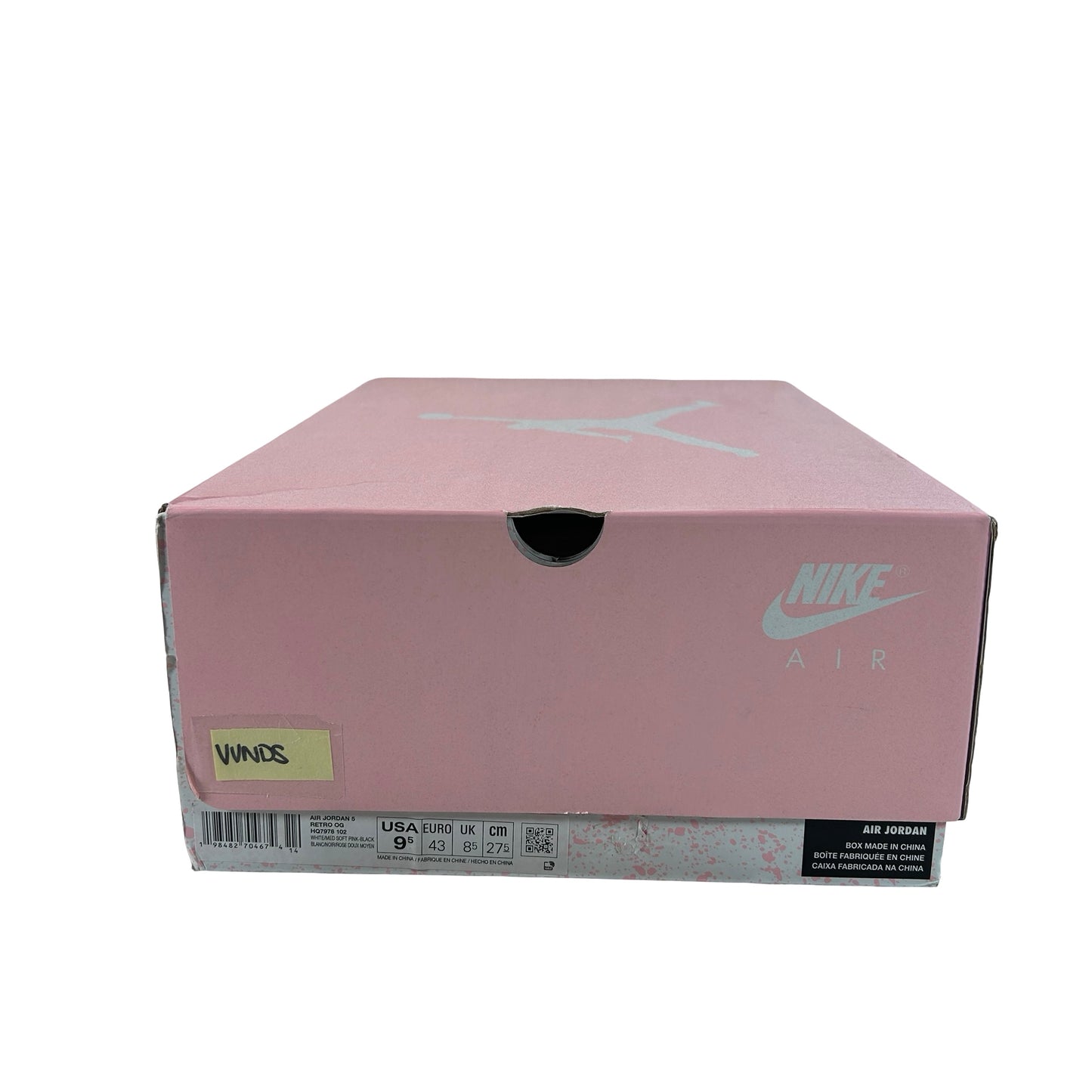 HQ7978 102 Jordan 5 Retro Medium Soft Pink [USED] - 9.5 M (VVNDS)