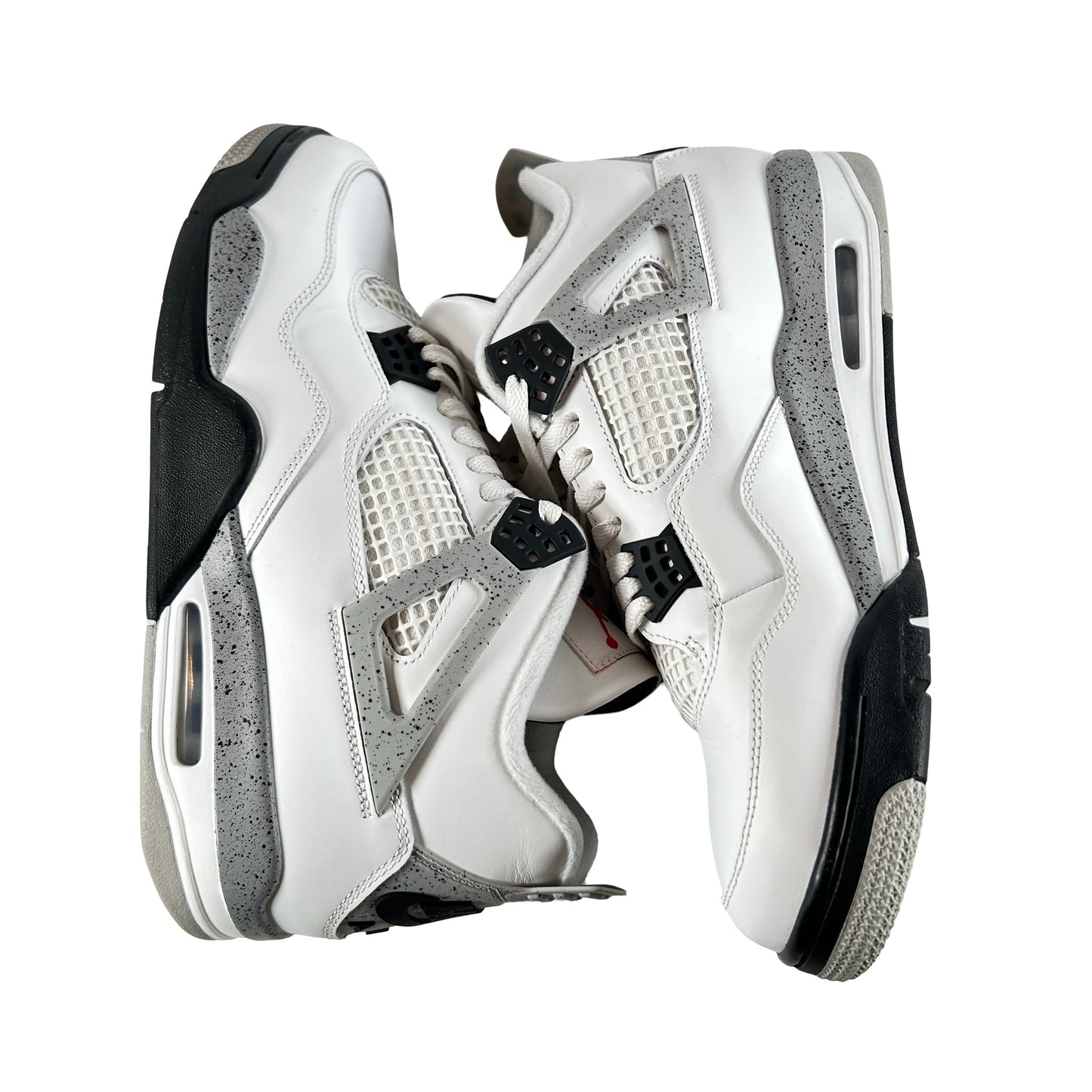 FV5029 100 Jordan 4 Retro White Cement (2025) [USED] - 12 M (Used13)
