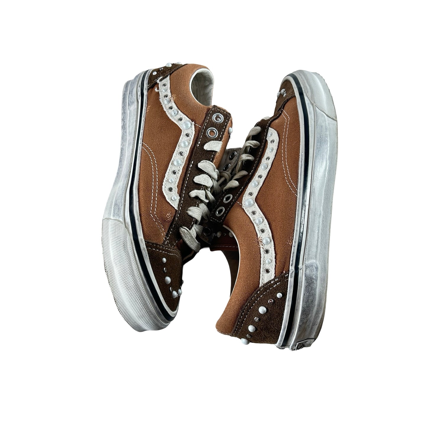 VN000E8VFST Vans LX Old Skool 36 Pearlized Pack Vintage Cocoa Brown [USED] - 8 M (Used3)