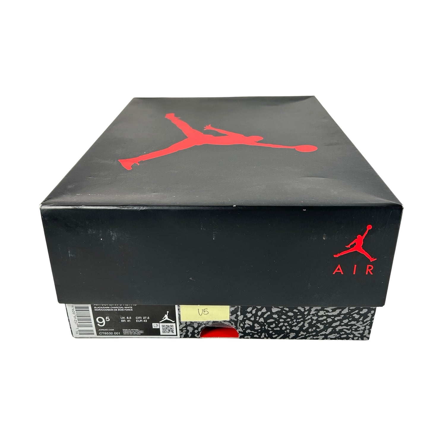 CT8532 001 Jordan 3 Retro Black Cat (2025) [USED] - 9.5 M (Used5)