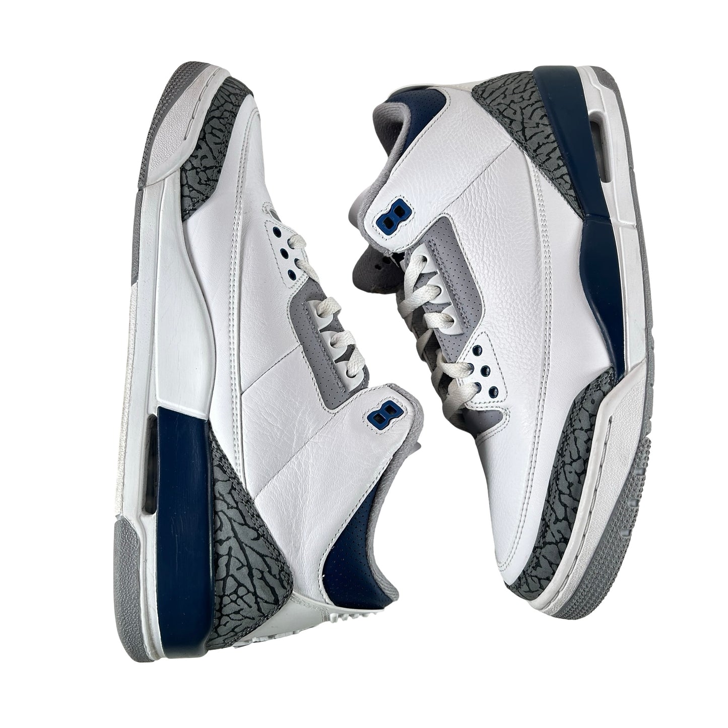 CT8532 140 Jordan 3 Retro Azul marino medianoche
