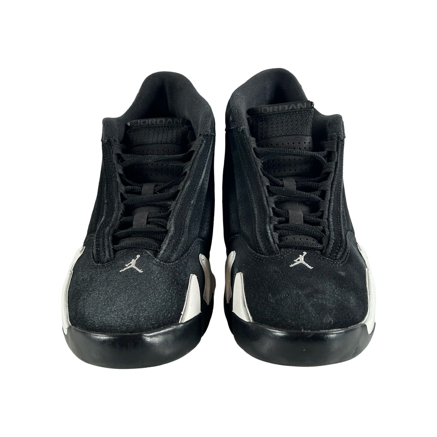 487471 016 Jordan 14 Retro Black White [USED] - 9.5 M (Used2)