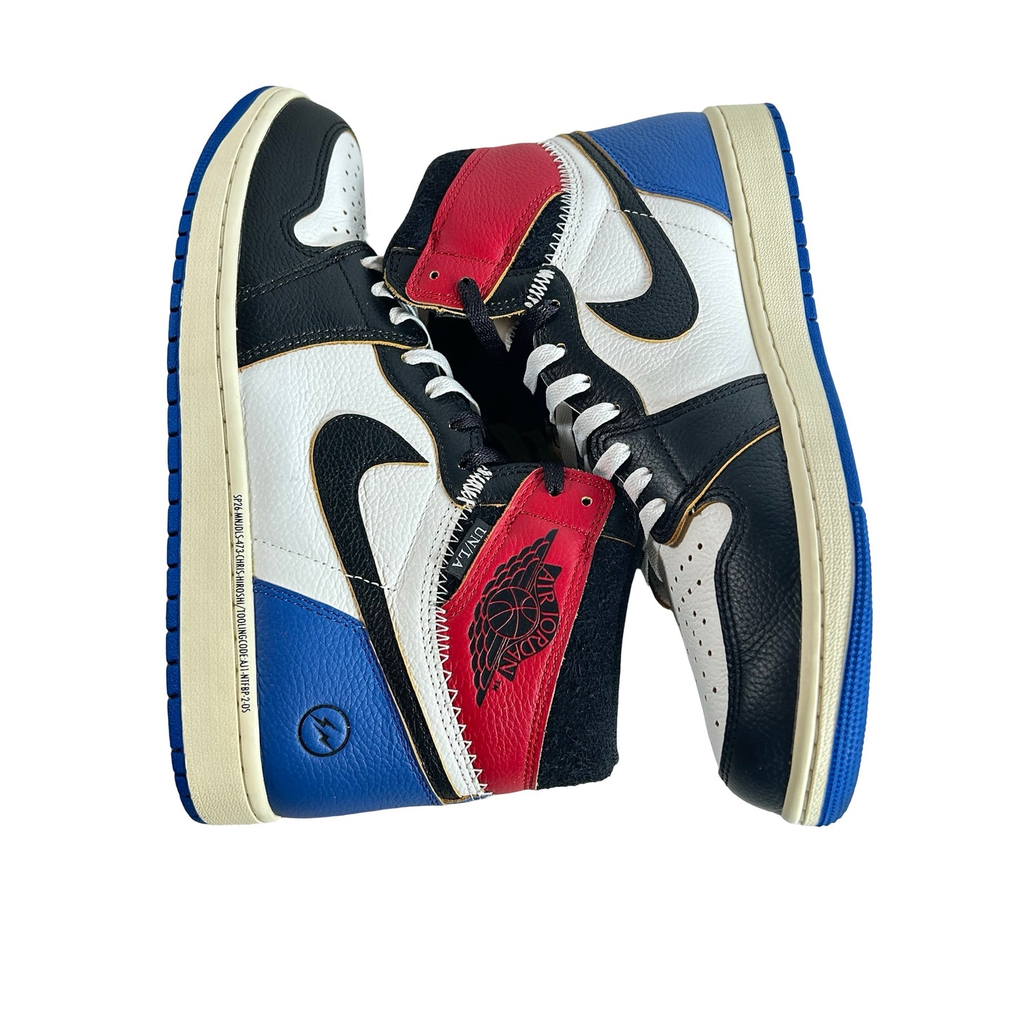 IO7847 002 Jordan 1 Retro High OG SP Fragment x Union LA Varsity Red Sport Royal [USED] - 11 M (Used5)