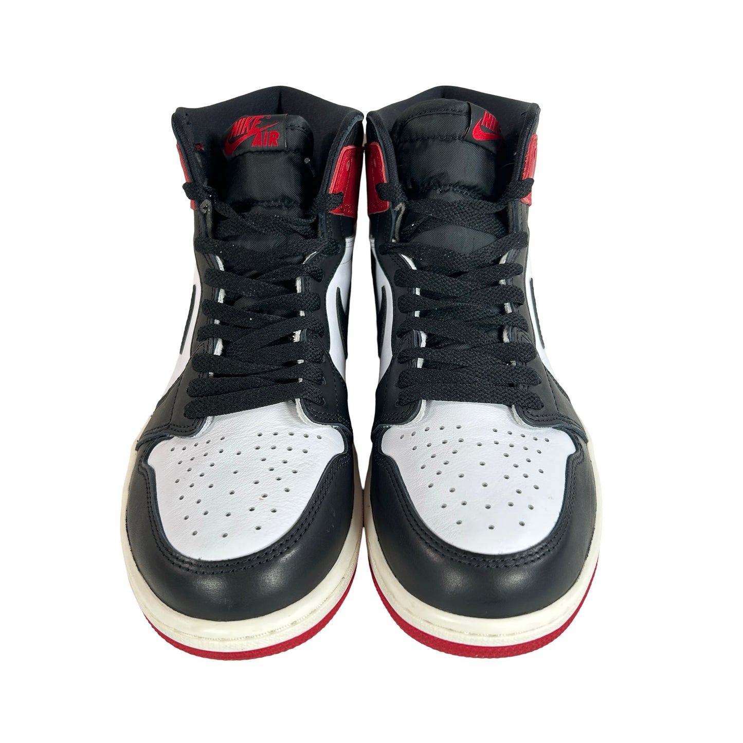 DZ5485 106 Air Jordan 1 High OG Black Toe Reimagined [USED] - 8.5 M (Used)