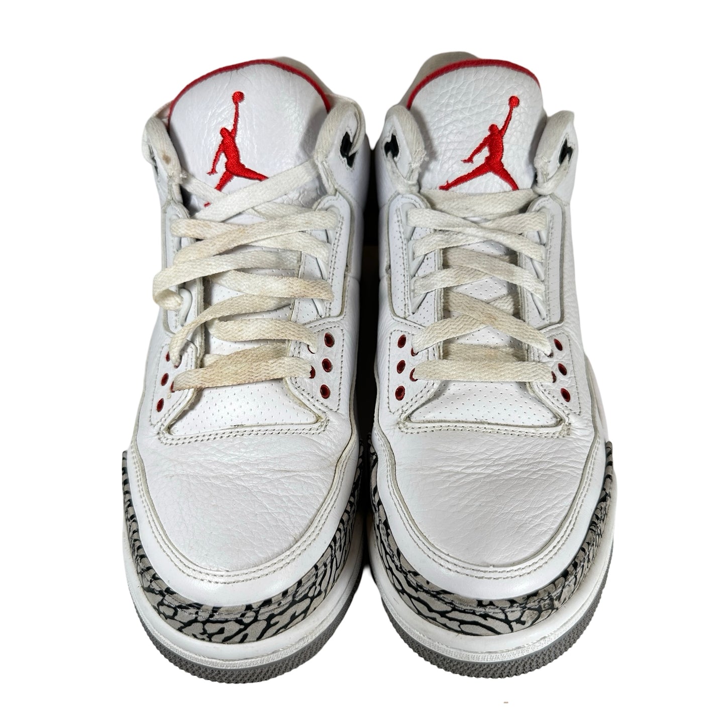 580775 160 Jordan 3 Retro White Cement '88 Dunk Contest (2013) - 9.5 M (Used)