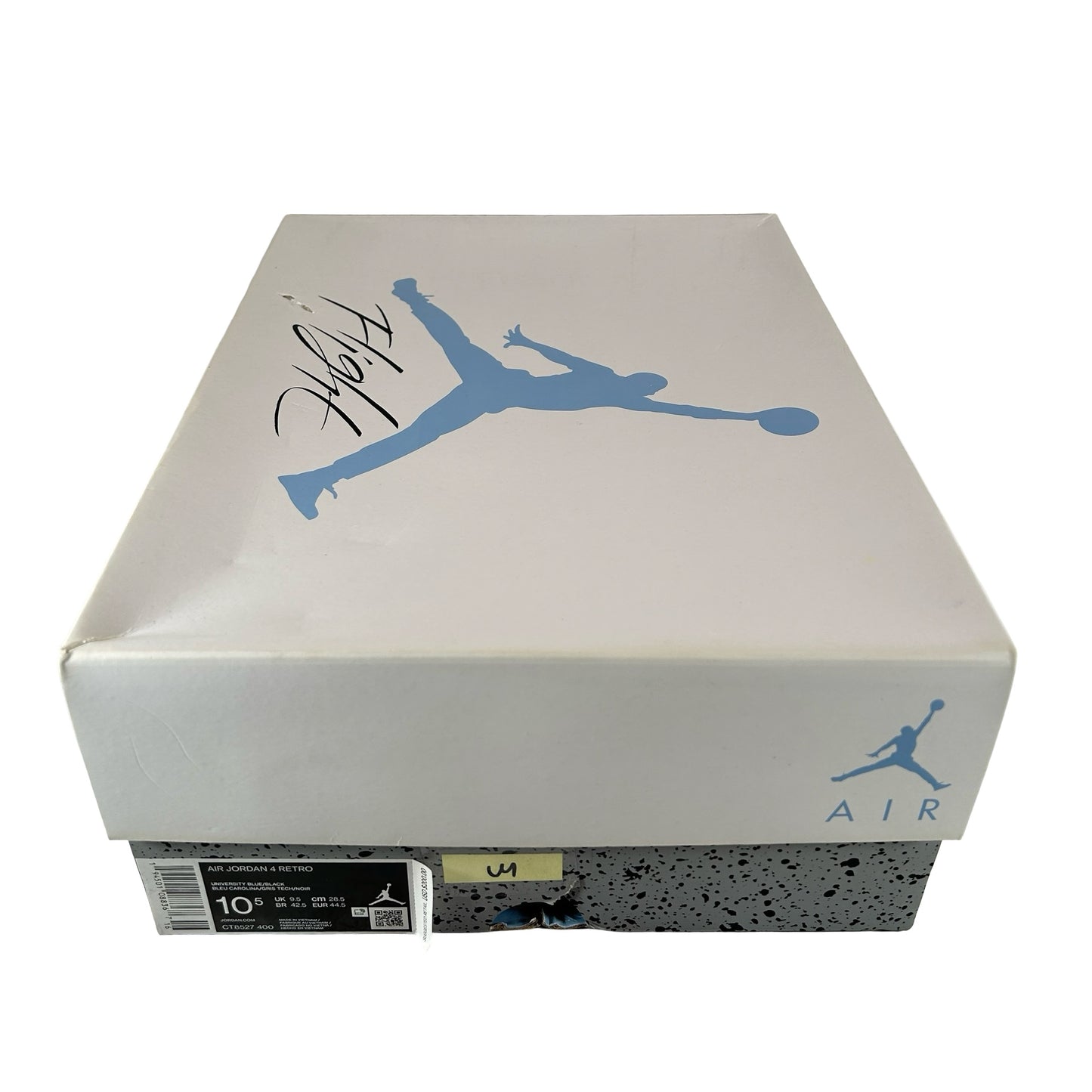 CT8527 400 Jordan 4 Retro University Blue [USED] - 10.5 M (Used4)