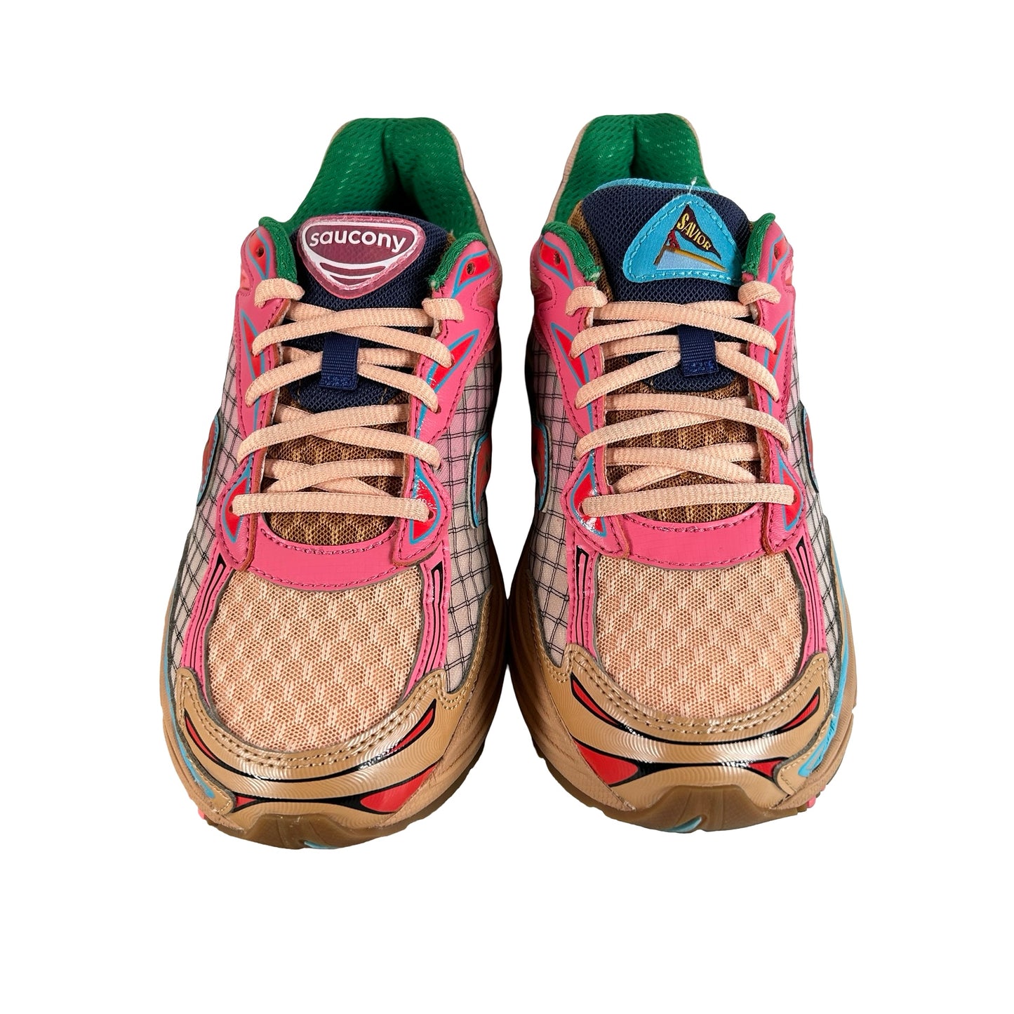 S70864 2 Saucony ProGrid Omni 9 Jae Tips To Do List Tan [USED] - 6.5 M (Used)