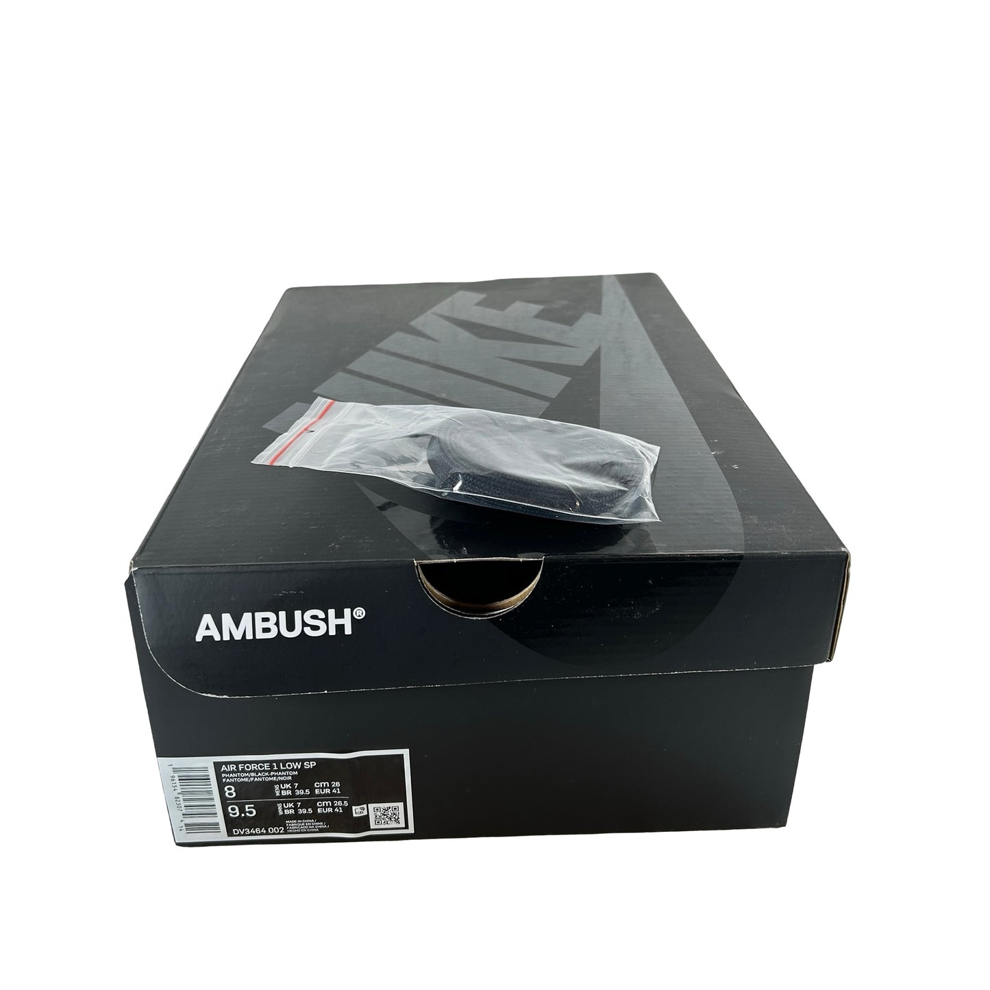 DV3464 002 Nike Air Force 1 Low SP AMBUSH Phantom [USED] - 8 M (Used)