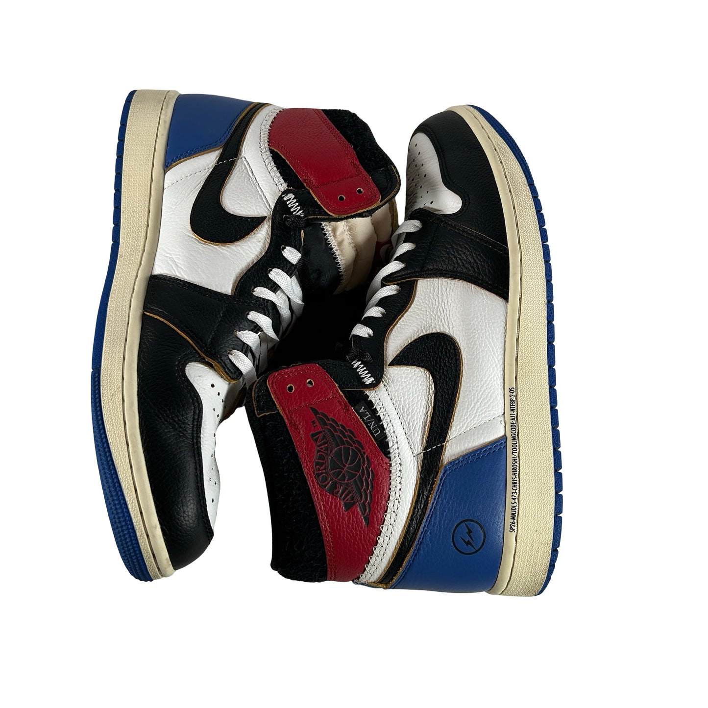 IO7847 002 Jordan 1 Retro High OG SP Fragment x Union LA Varsity Red Sport Royal [USED] - 11 M (Used2)