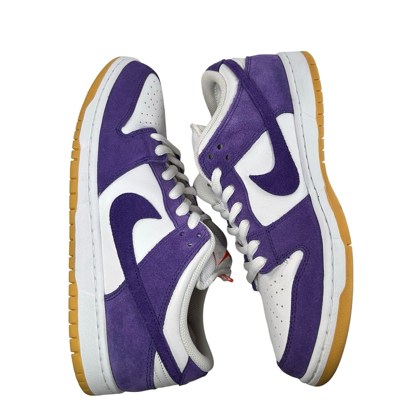 DV5464 500 Nike SB Dunk Low Pro ISO Orange Label Court Purple [USED] - 11 M (Used)