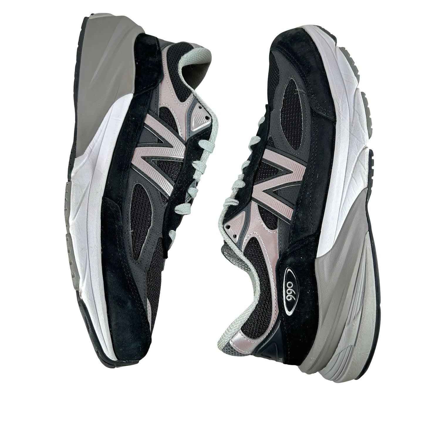 M990BK6 New Balance 990v6 MiUSA Black Grey White [USED] - 11 M (Used2)