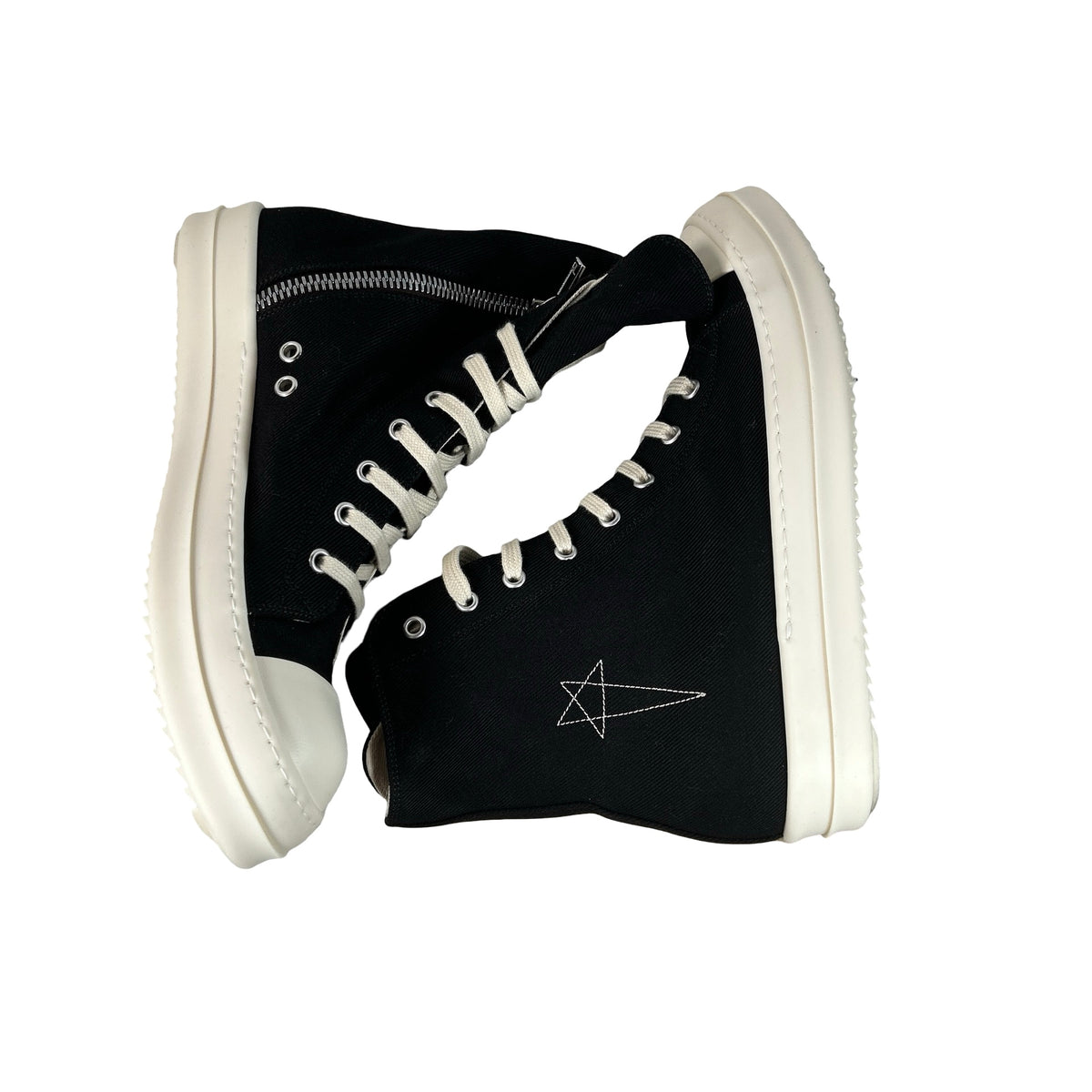 DU02E7800 DOEM8 9811 Rick Owens DRKSHDW Sneaks Black [USED] - EU 41 (Used)