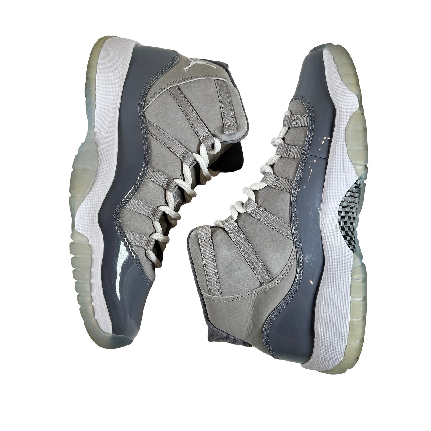 378038 005 Jordan 11 Cool Grey (2021) GS [USED] - 7 Y (Used)