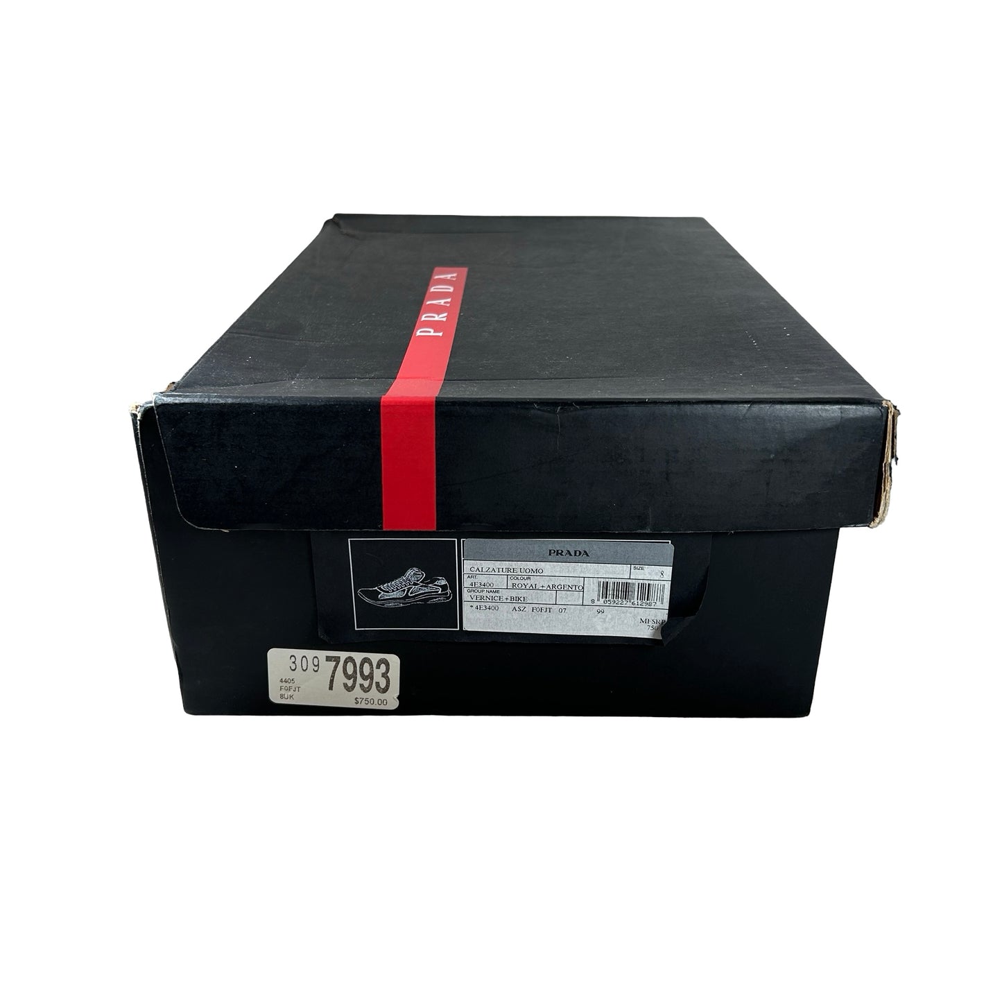 4E3400 ASZ F0FJT Prada America's Cup Navy [USED] - PRADA 8 / US 9 M (Used)