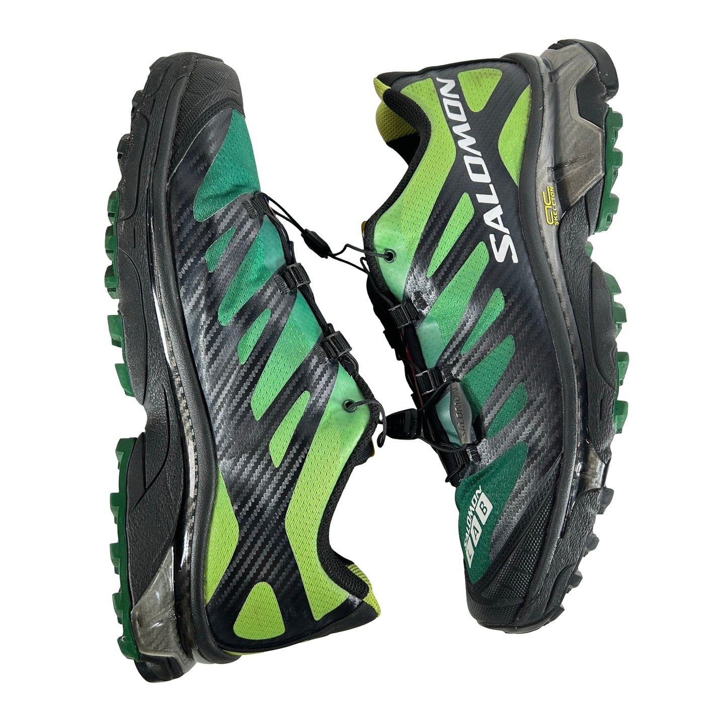L47133200 Salomon XT-4 OG Eden Bright Lime Green [USED] - 12 M (Used)